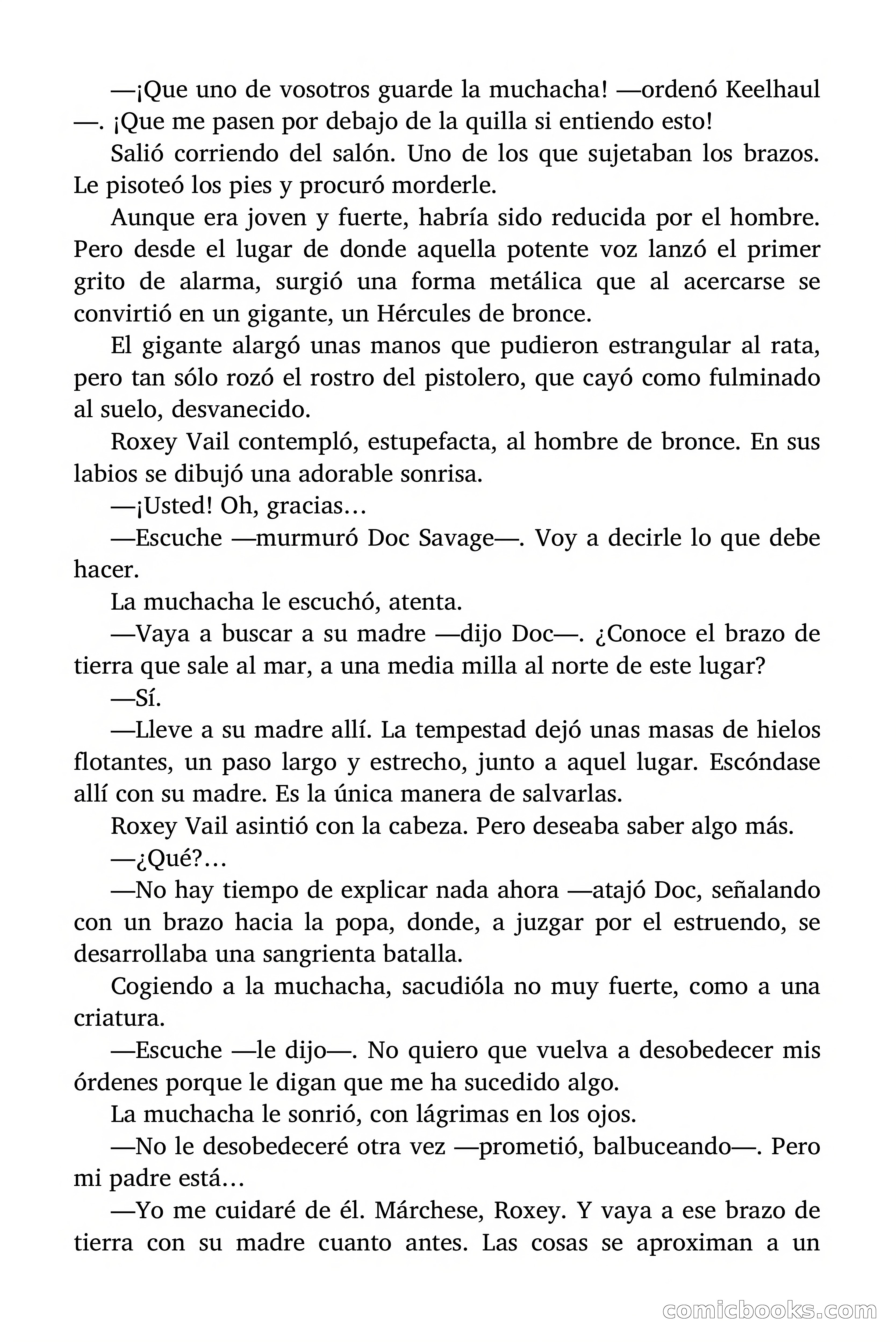 Doc Savage: El tesoro del polo — page 162 of 178