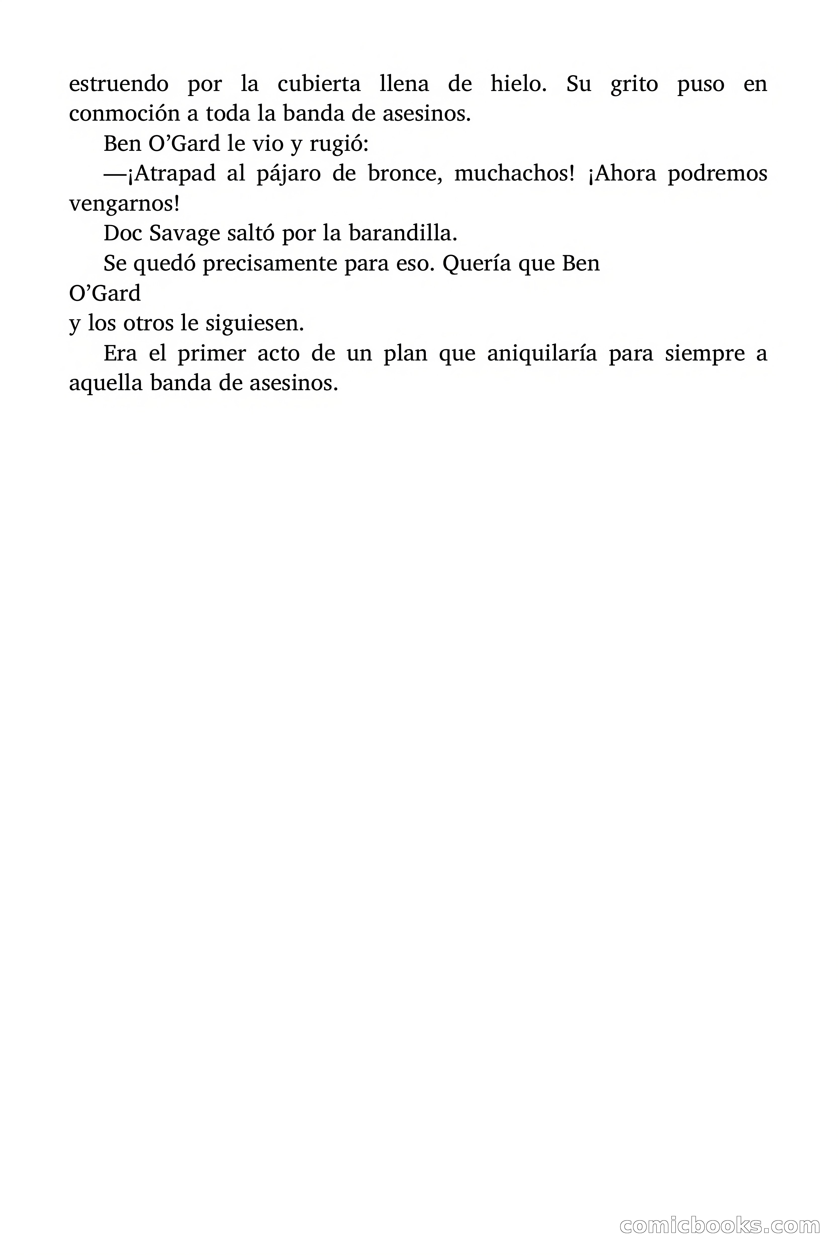 Doc Savage: El tesoro del polo — page 167 of 178