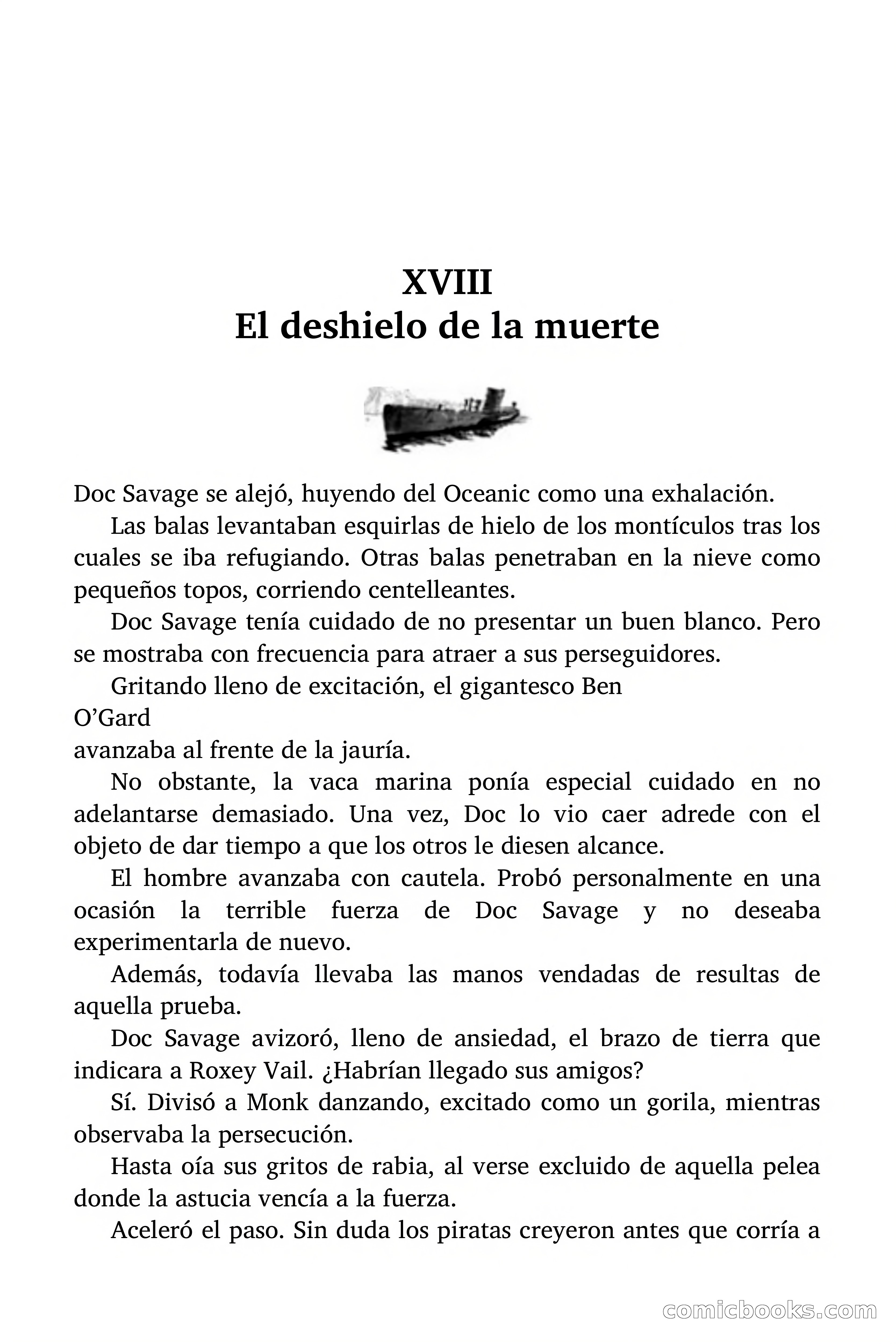 Doc Savage: El tesoro del polo — page 168 of 178