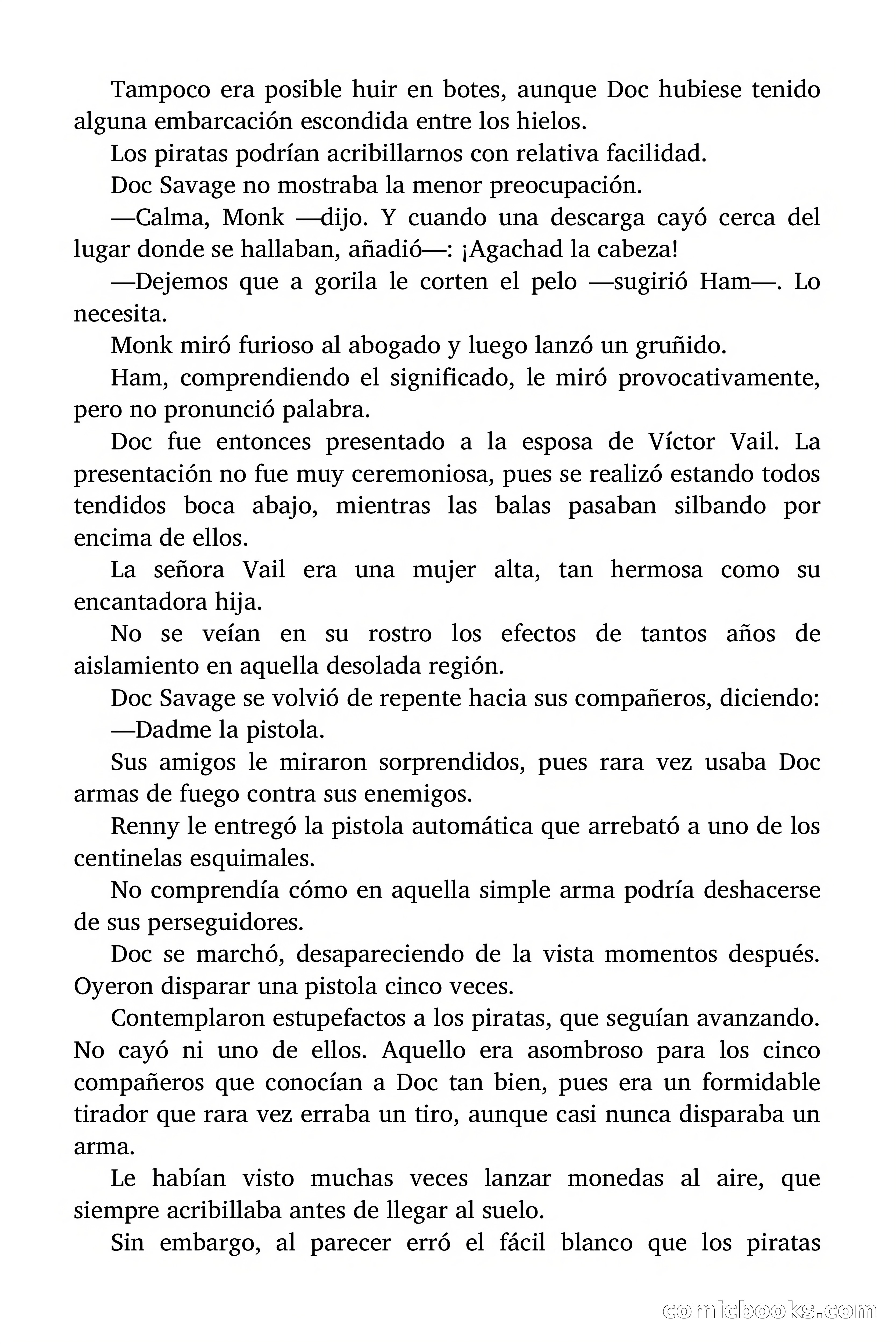 Doc Savage: El tesoro del polo — page 170 of 178