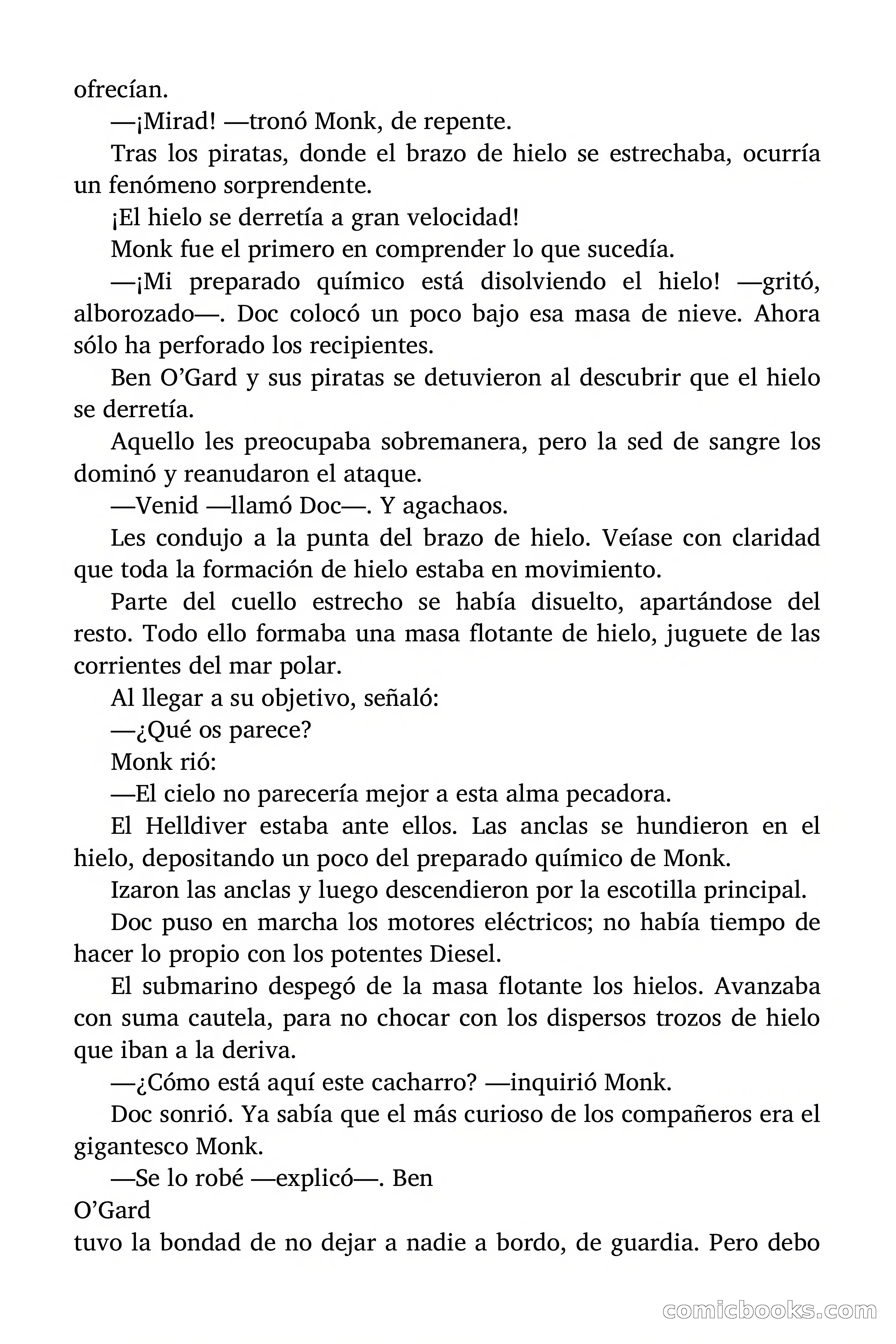 Doc Savage: El tesoro del polo — page 171 of 178