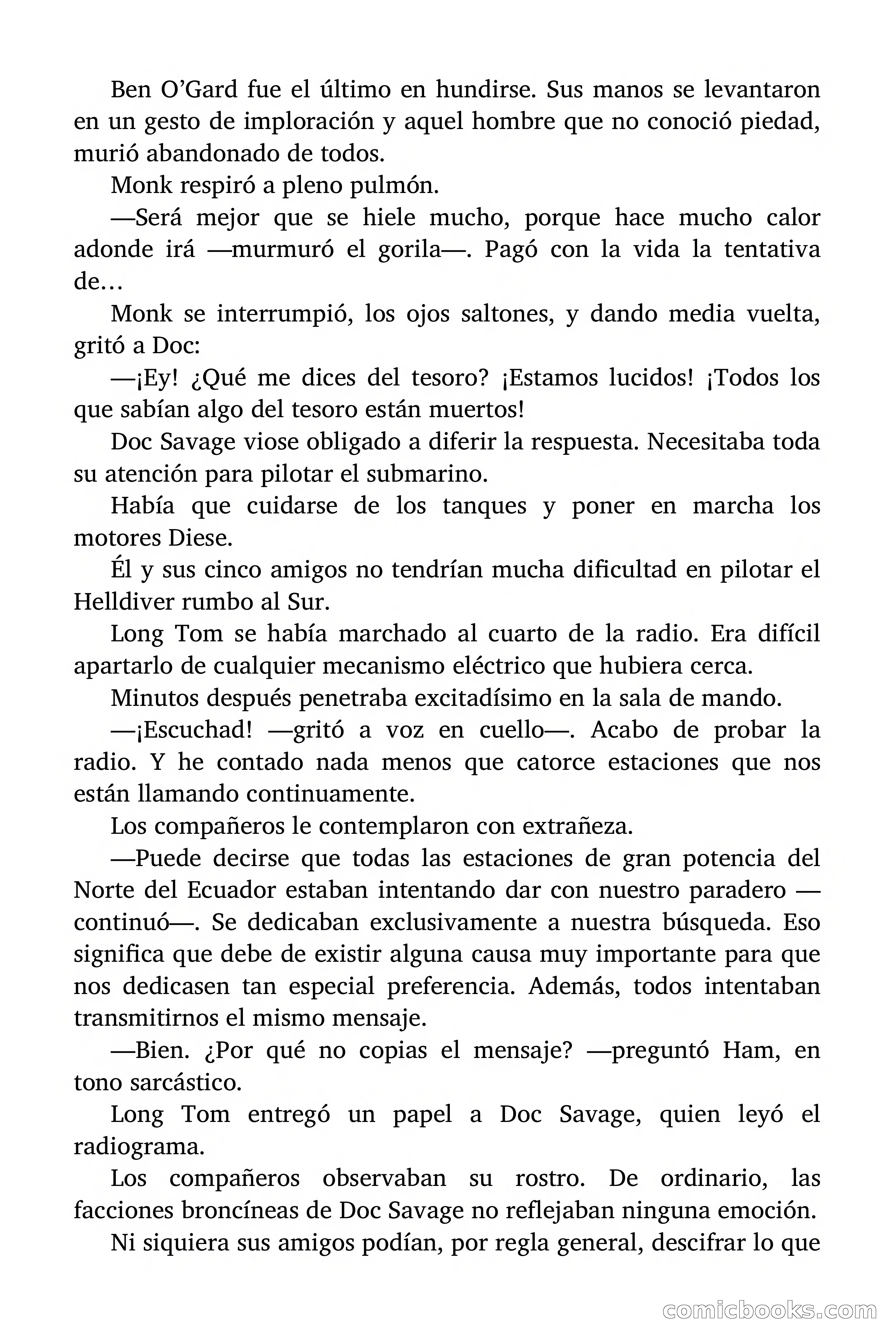 Doc Savage: El tesoro del polo — page 173 of 178