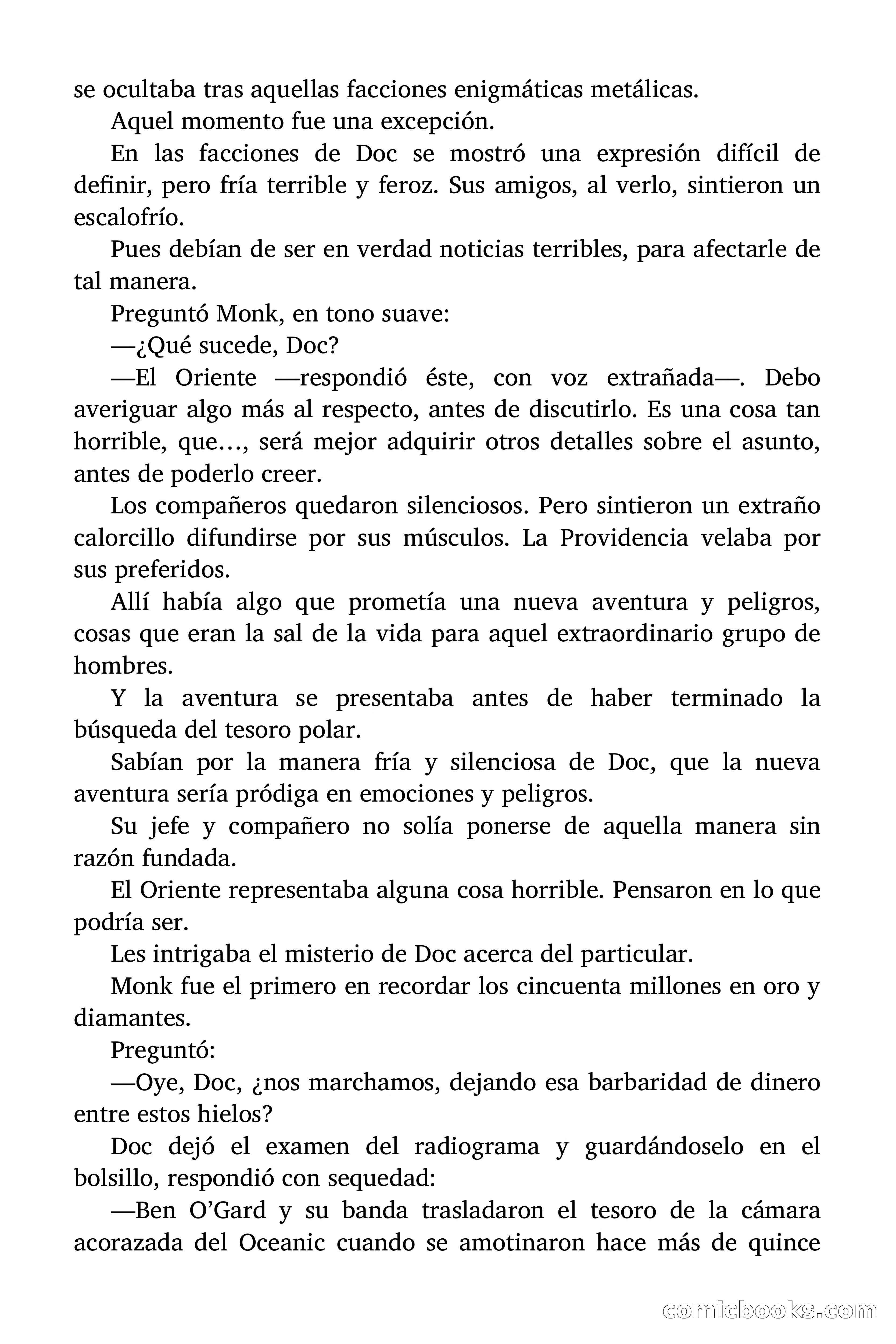 Doc Savage: El tesoro del polo — page 174 of 178