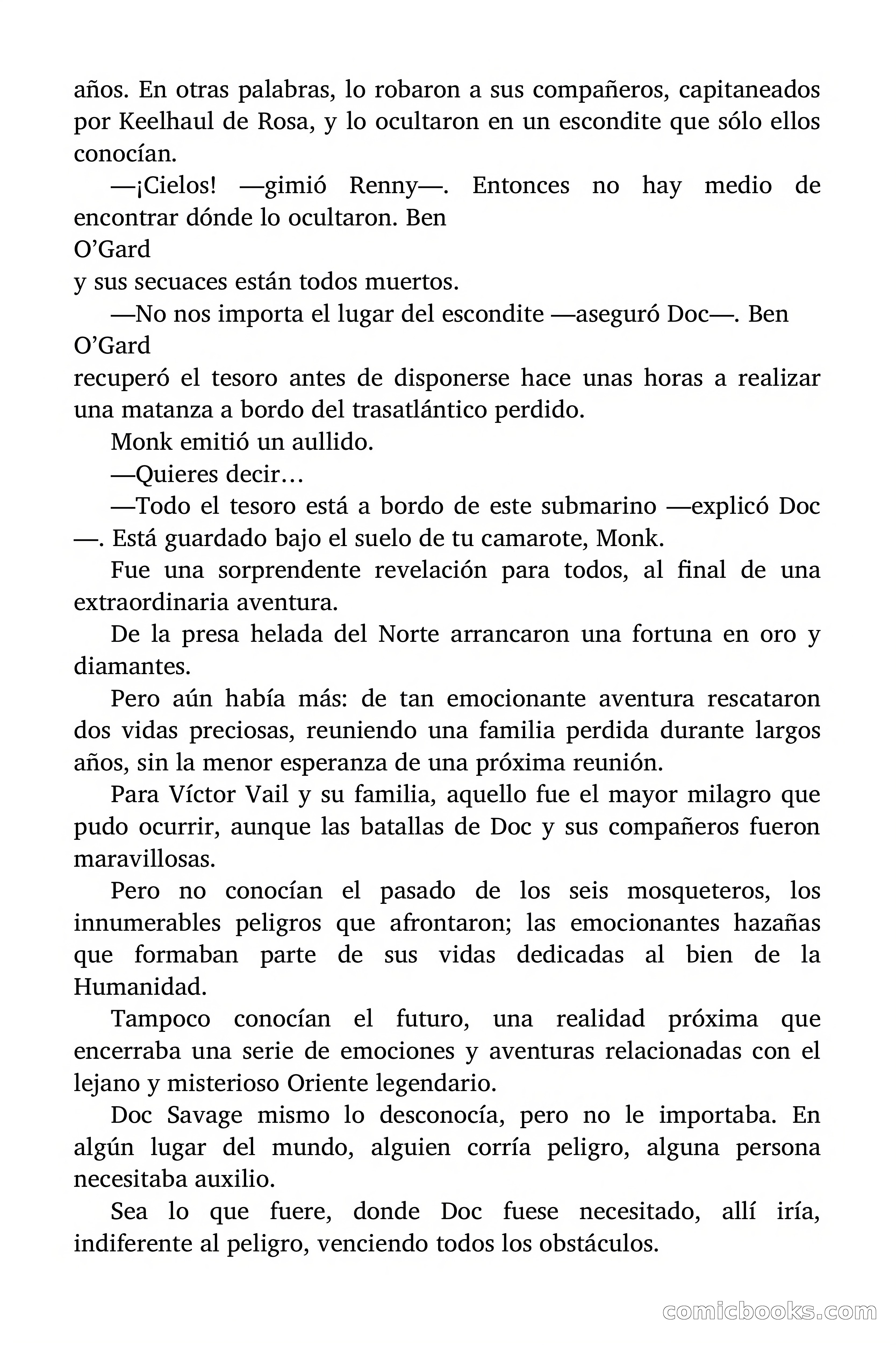Doc Savage: El tesoro del polo — page 175 of 178