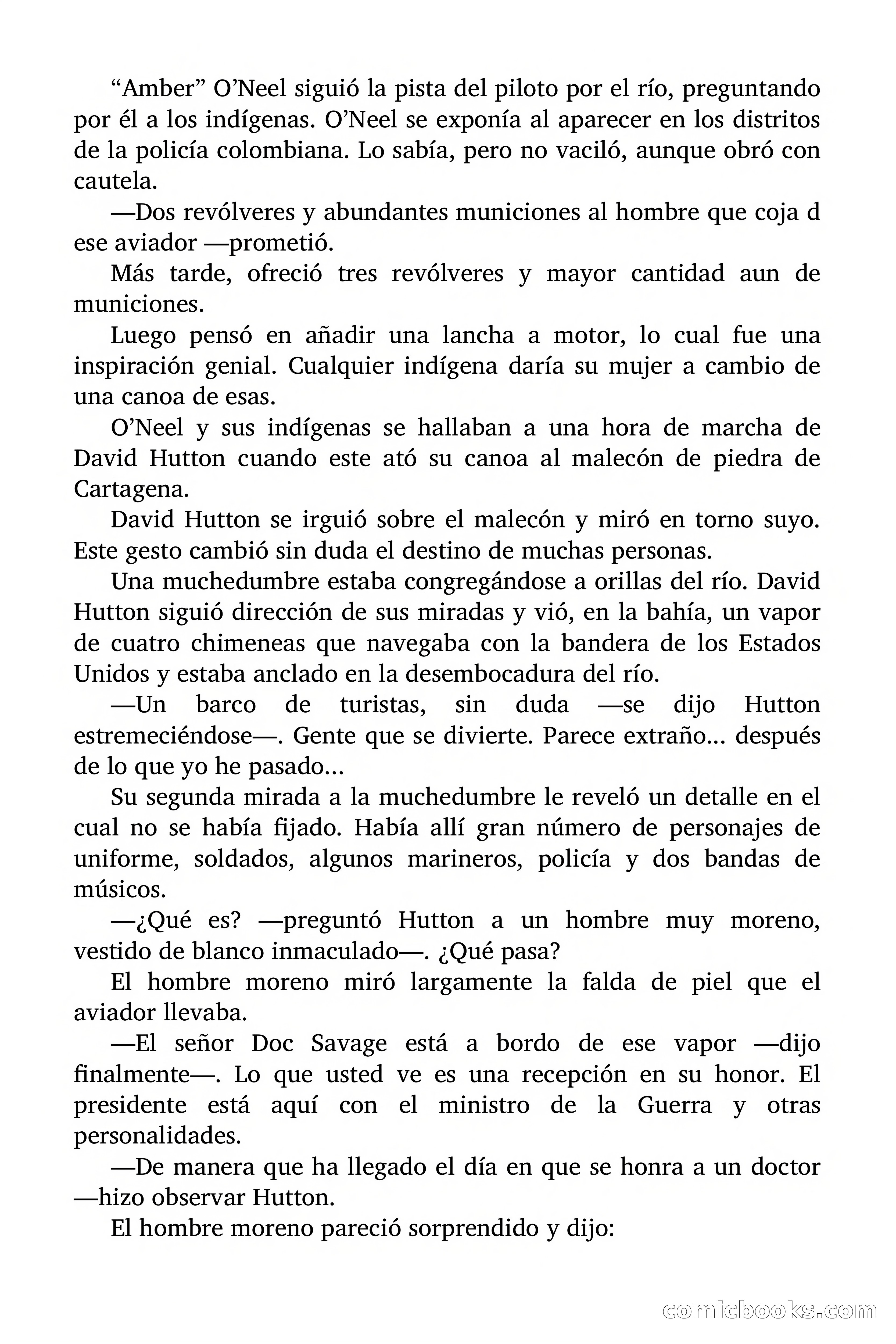 Doc Savage: El secreto de Klantic — page 22 of 140