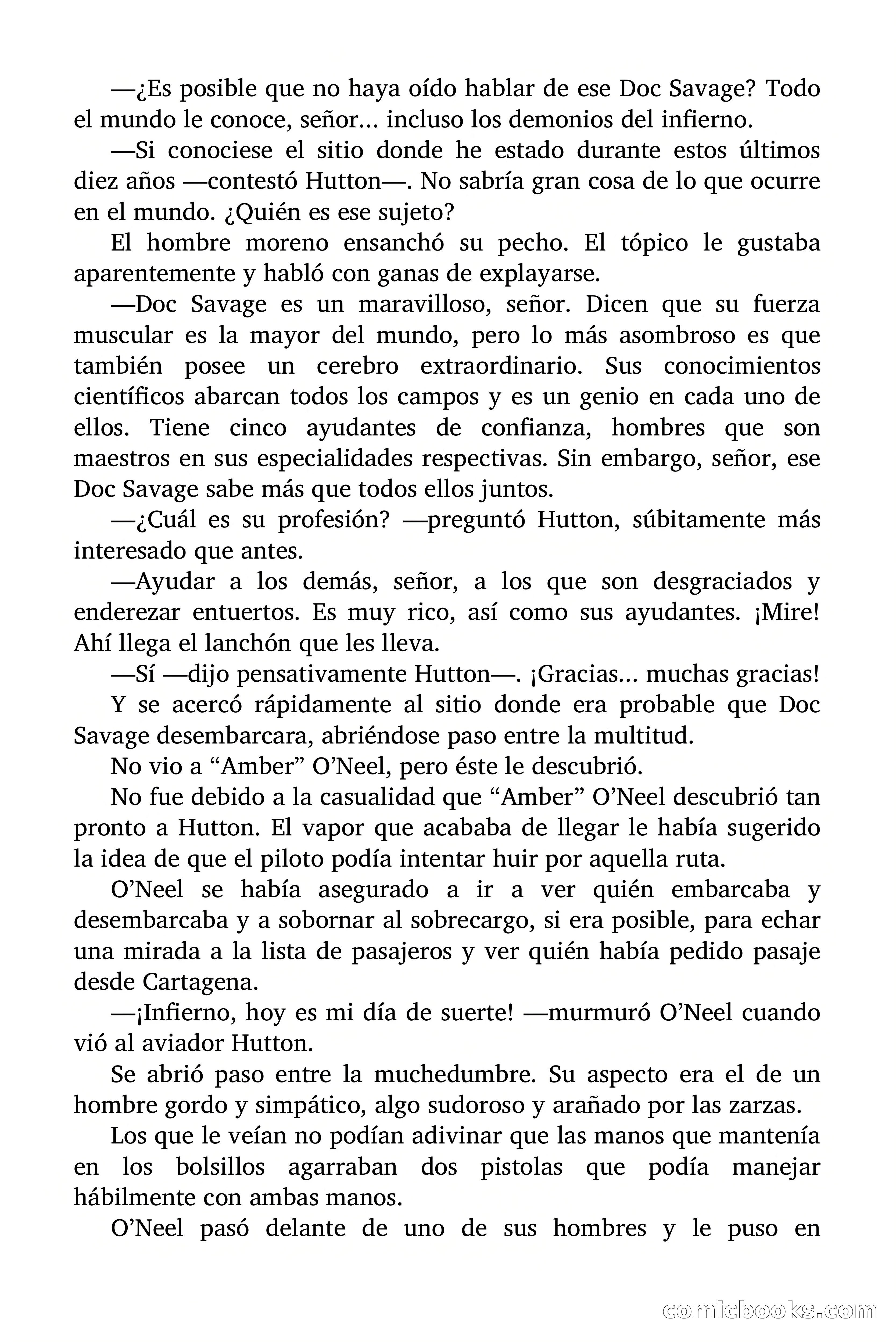 Doc Savage: El secreto de Klantic — page 23 of 140