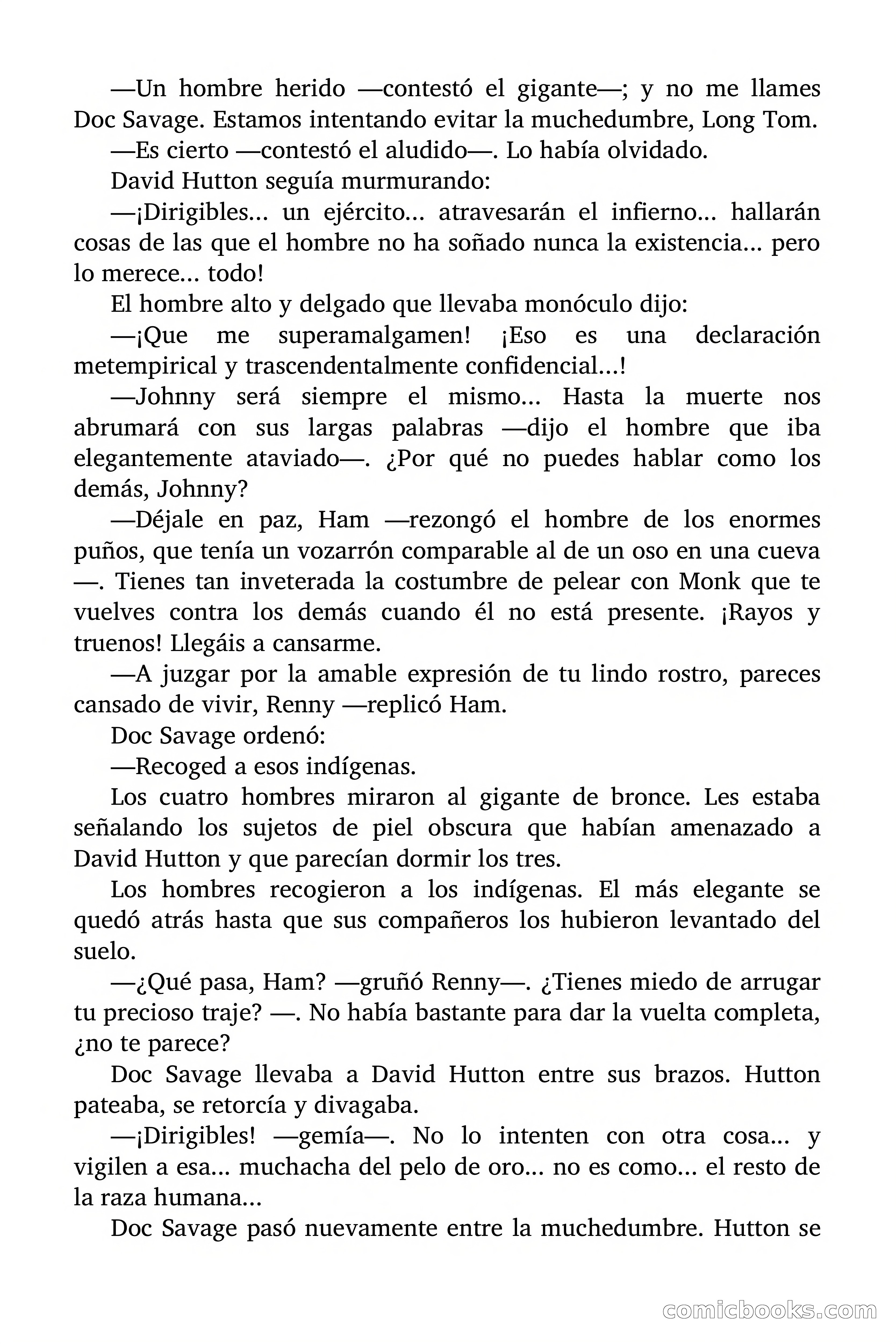 Doc Savage: El secreto de Klantic — page 31 of 140