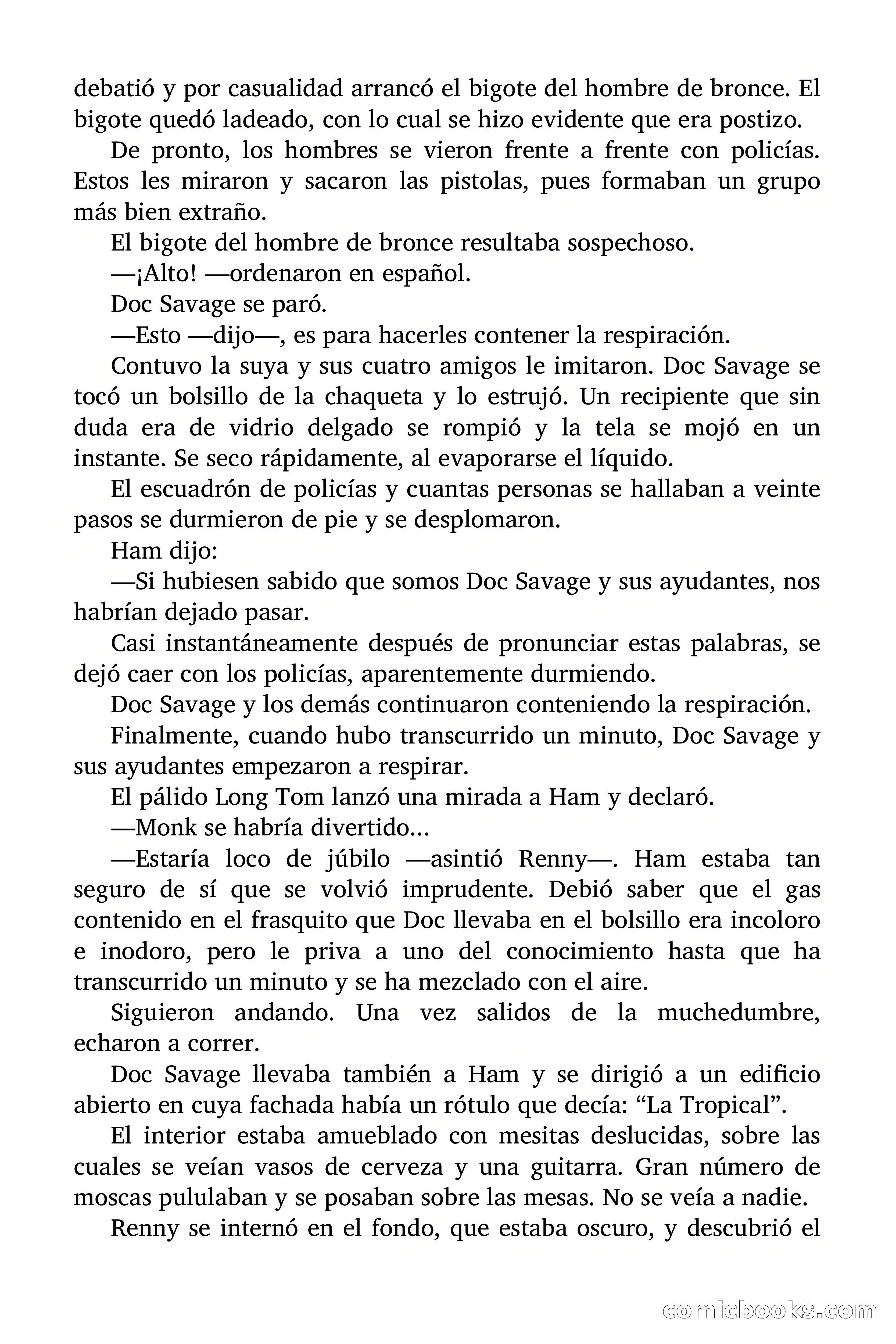 Doc Savage: El secreto de Klantic — page 32 of 140