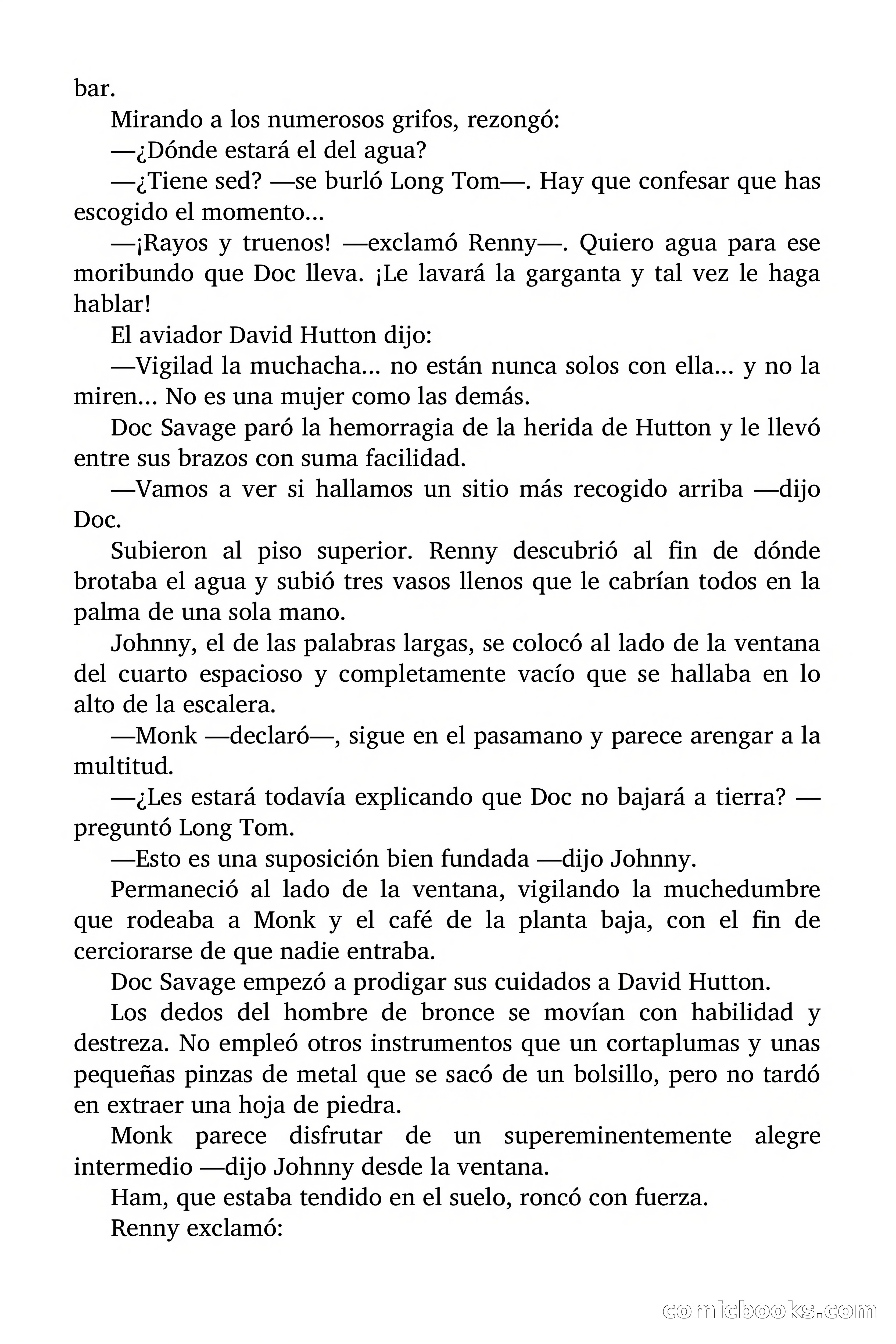 Doc Savage: El secreto de Klantic — page 33 of 140
