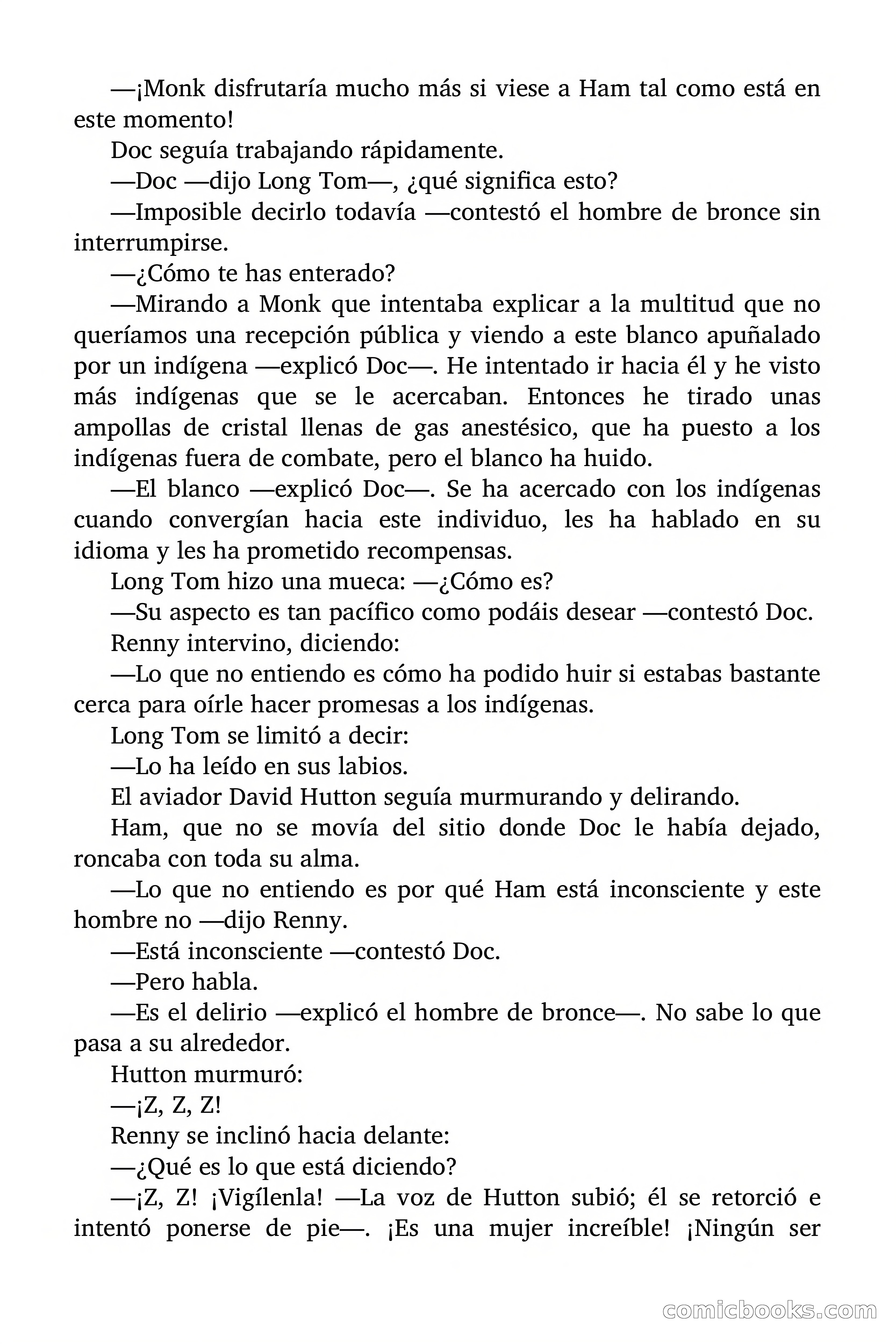 Doc Savage: El secreto de Klantic — page 34 of 140