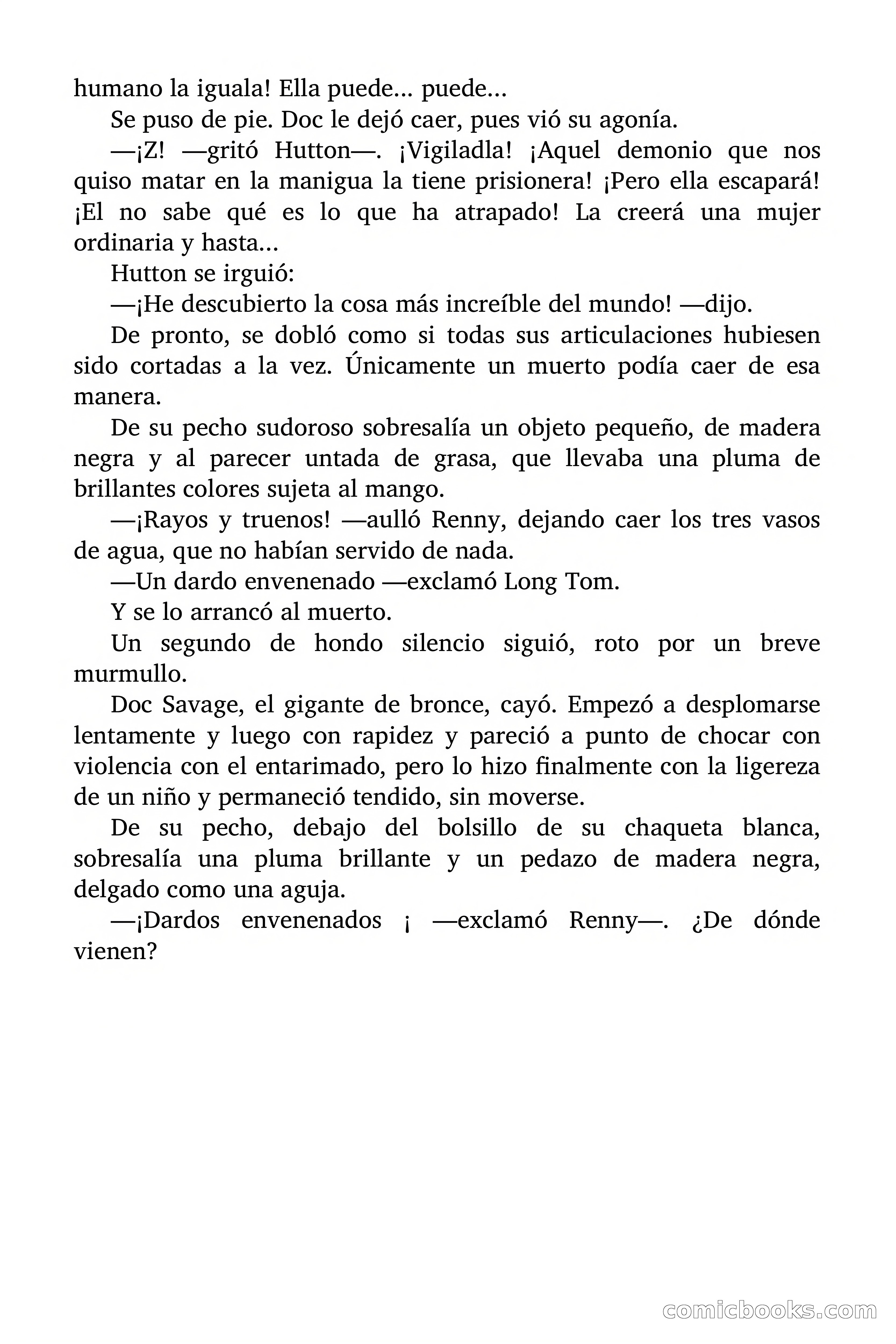 Doc Savage: El secreto de Klantic — page 35 of 140