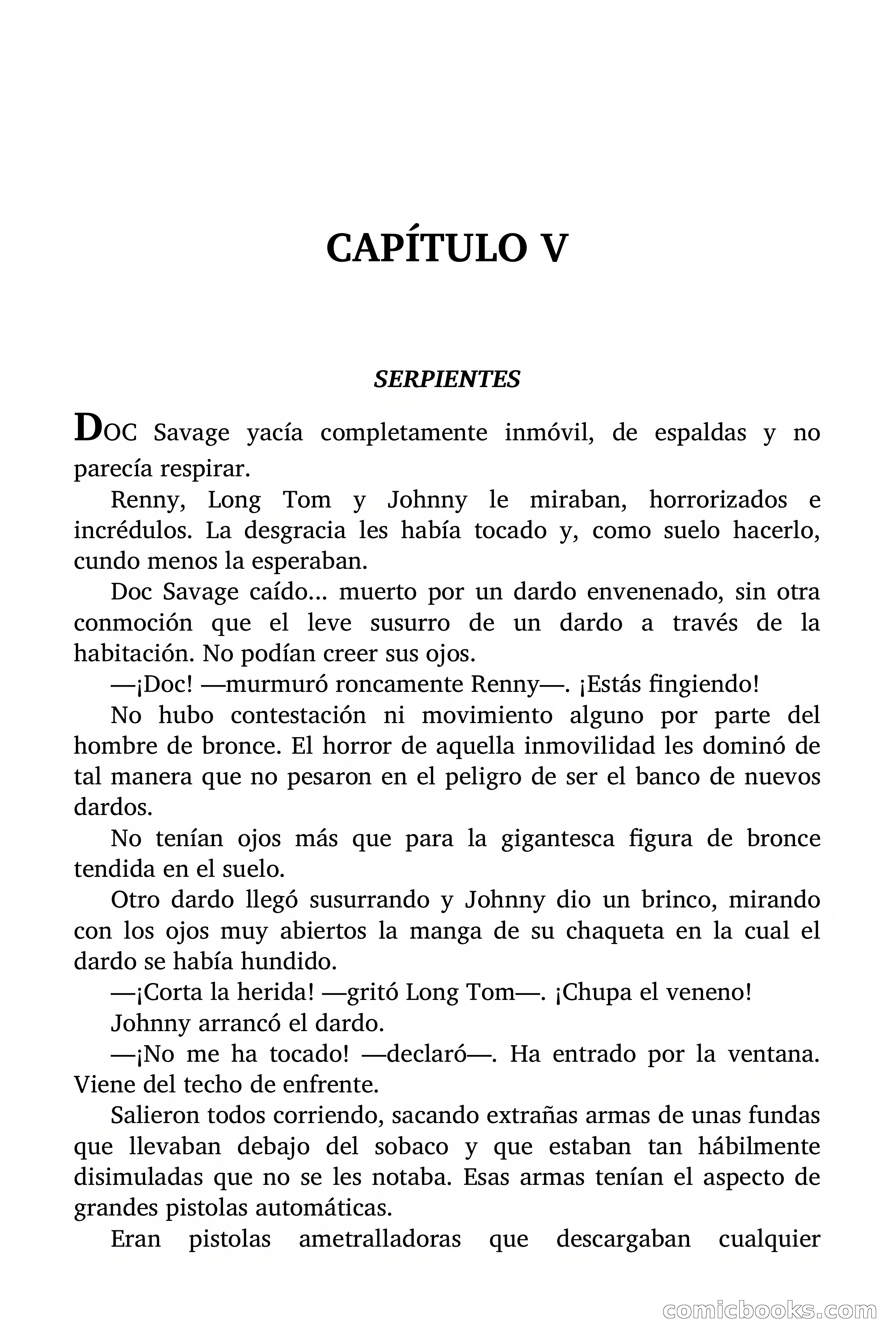Doc Savage: El secreto de Klantic — page 36 of 140