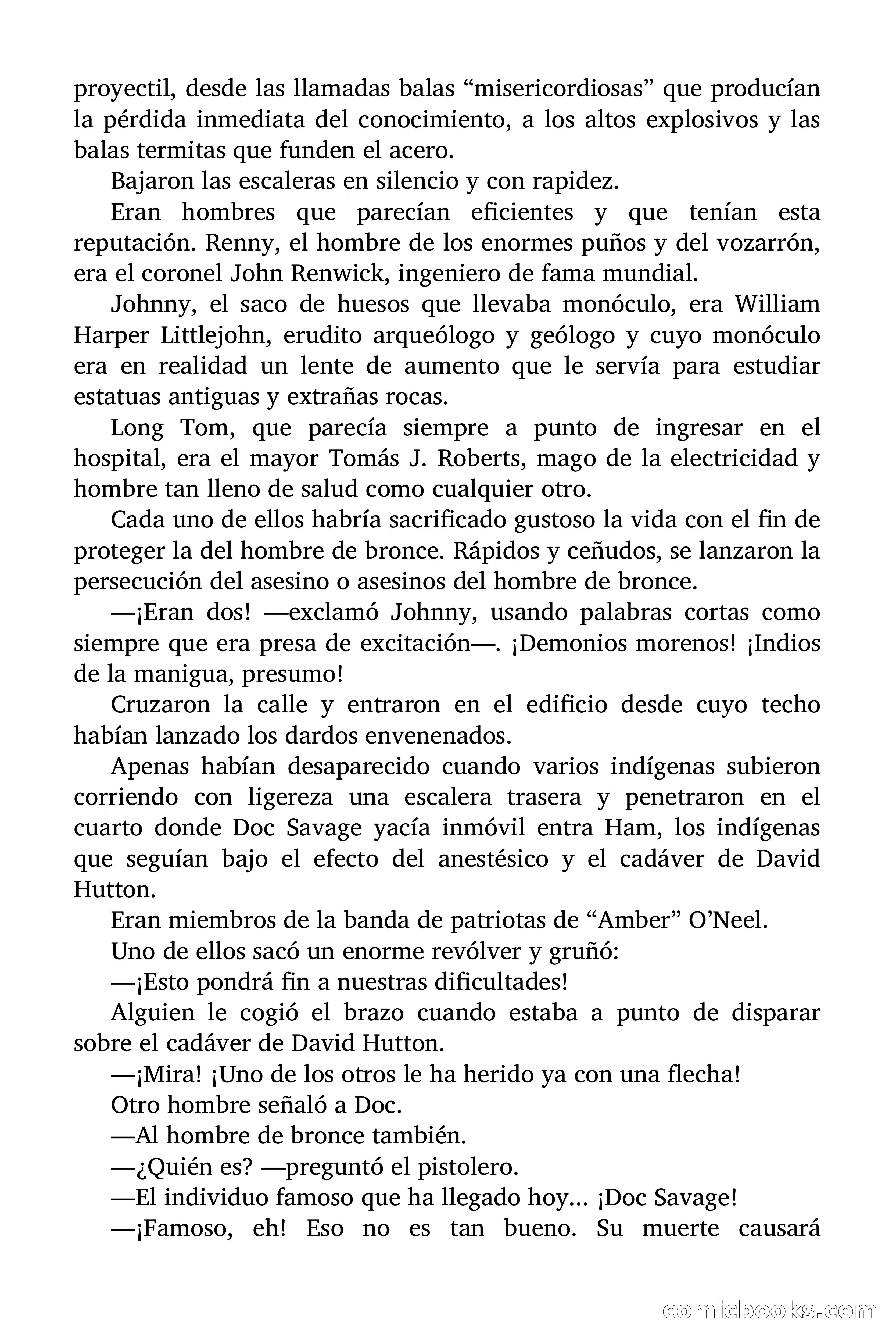 Doc Savage: El secreto de Klantic — page 37 of 140