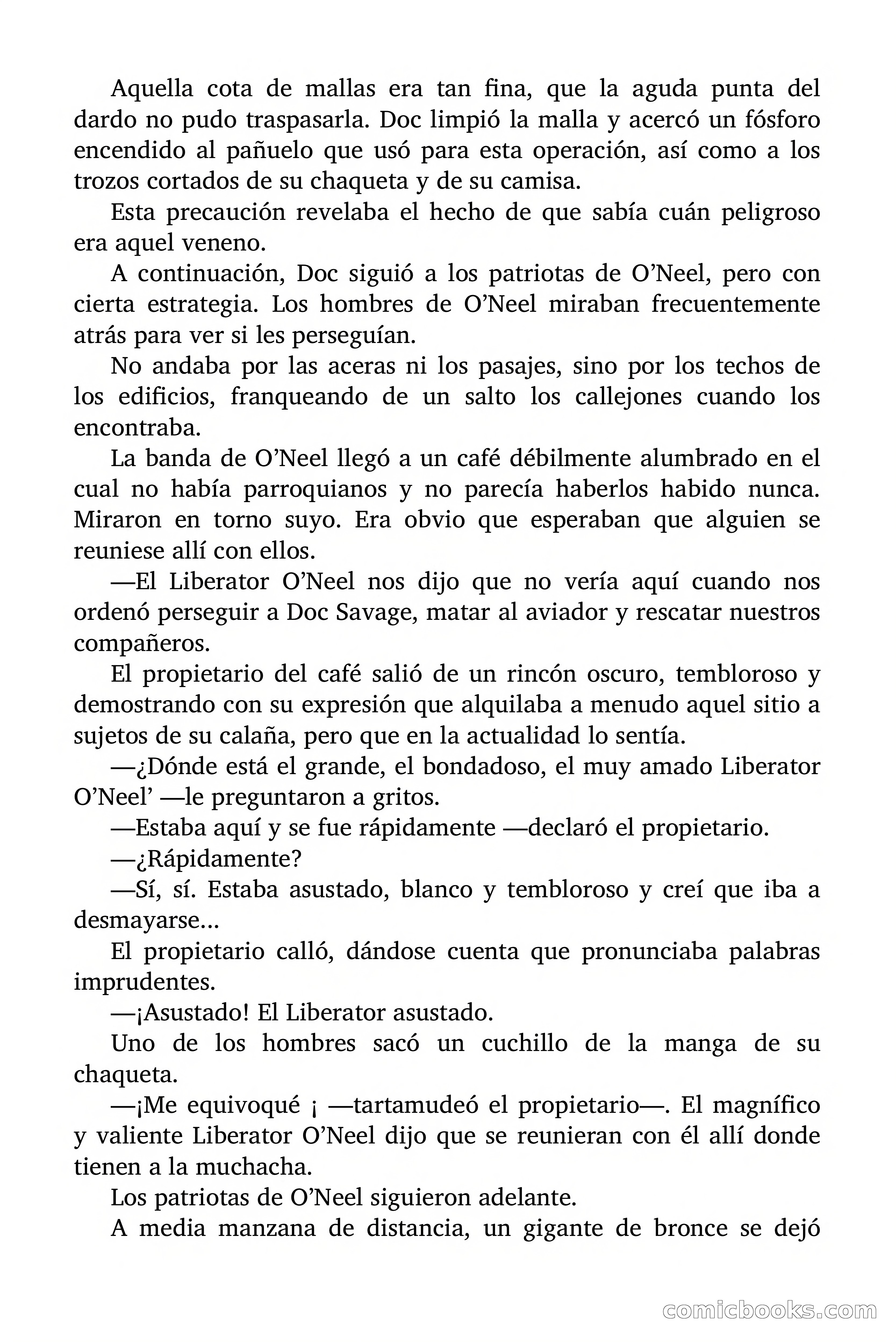 Doc Savage: El secreto de Klantic — page 39 of 140