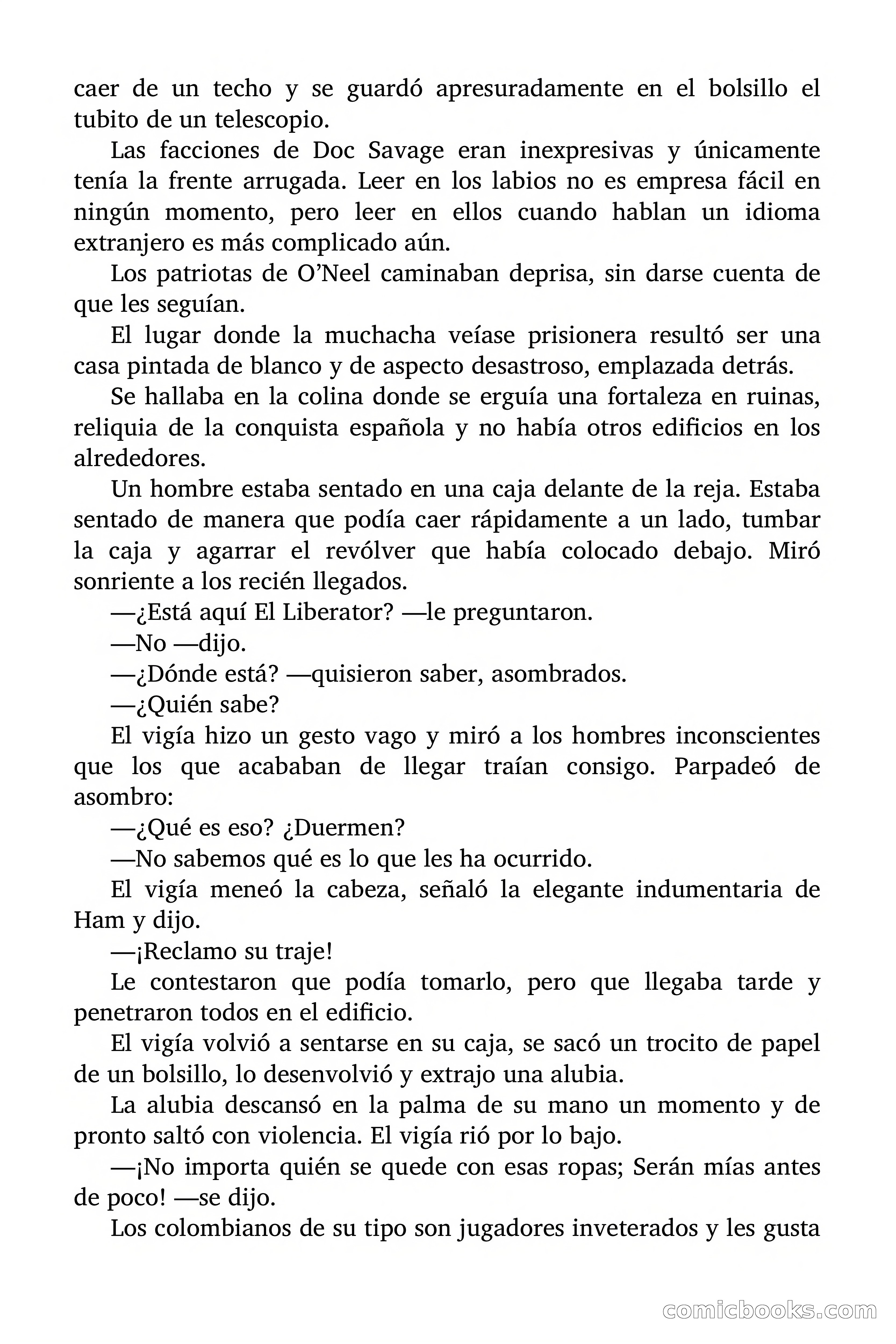 Doc Savage: El secreto de Klantic — page 40 of 140