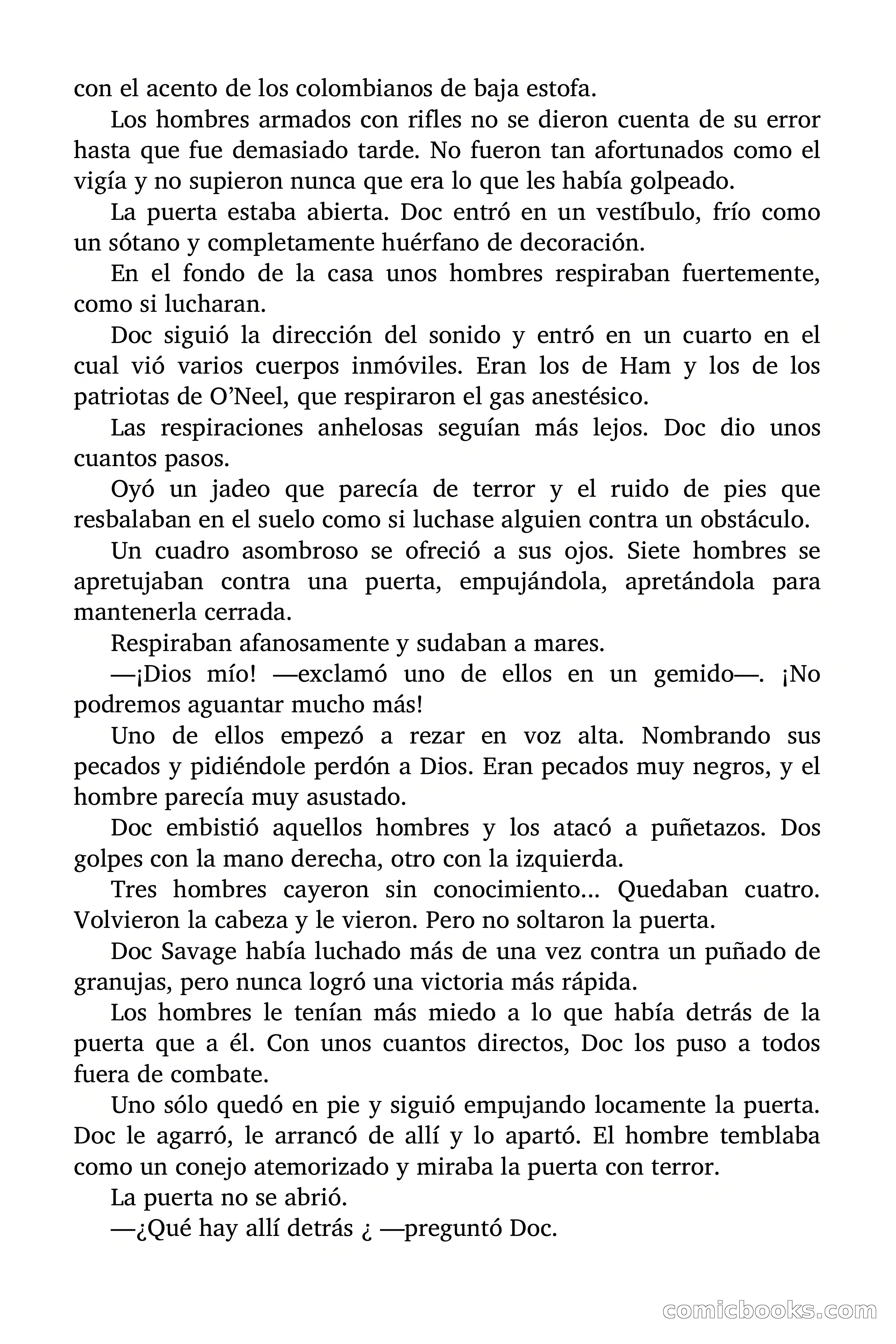 Doc Savage: El secreto de Klantic — page 42 of 140