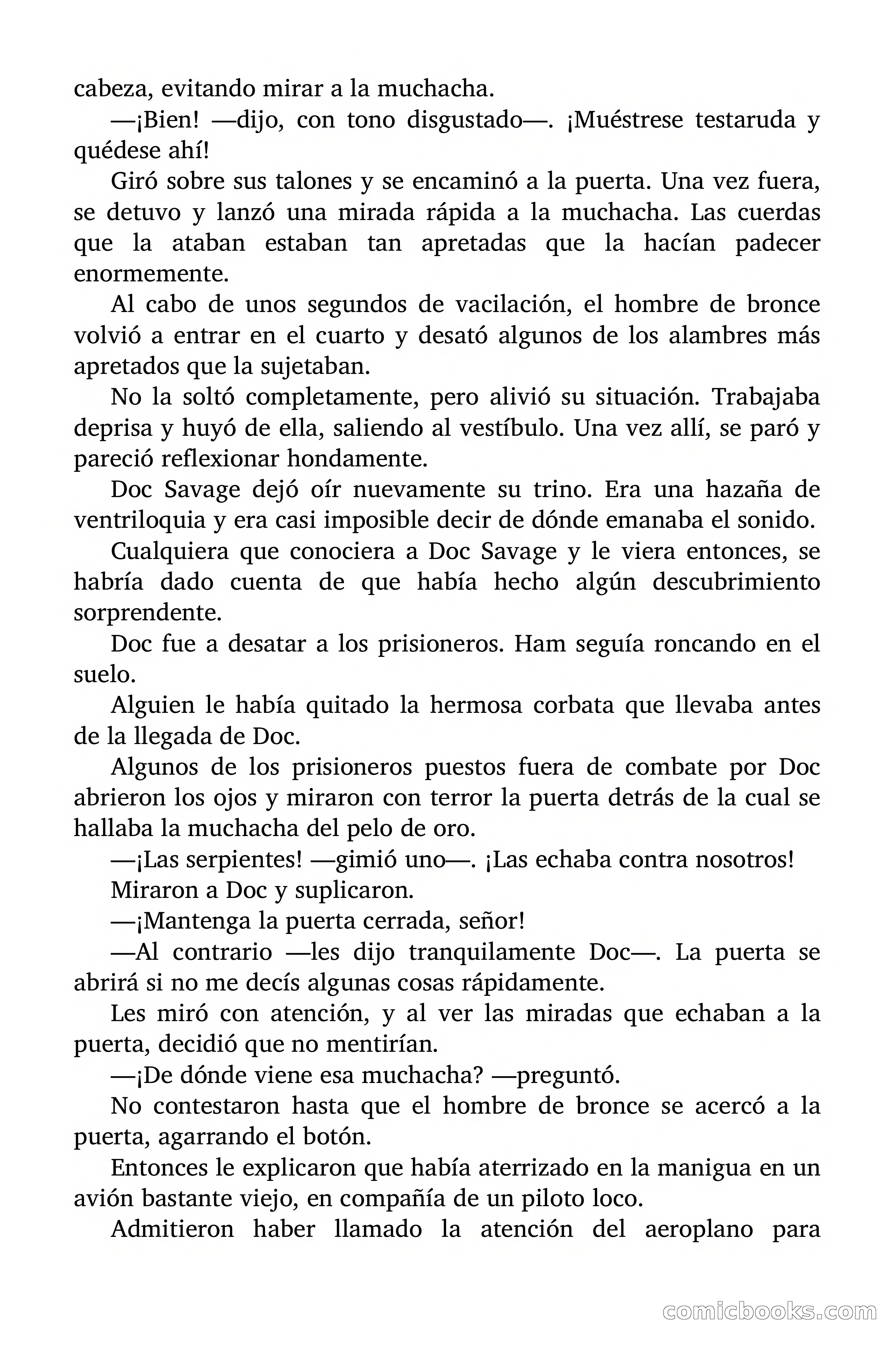 Doc Savage: El secreto de Klantic — page 45 of 140