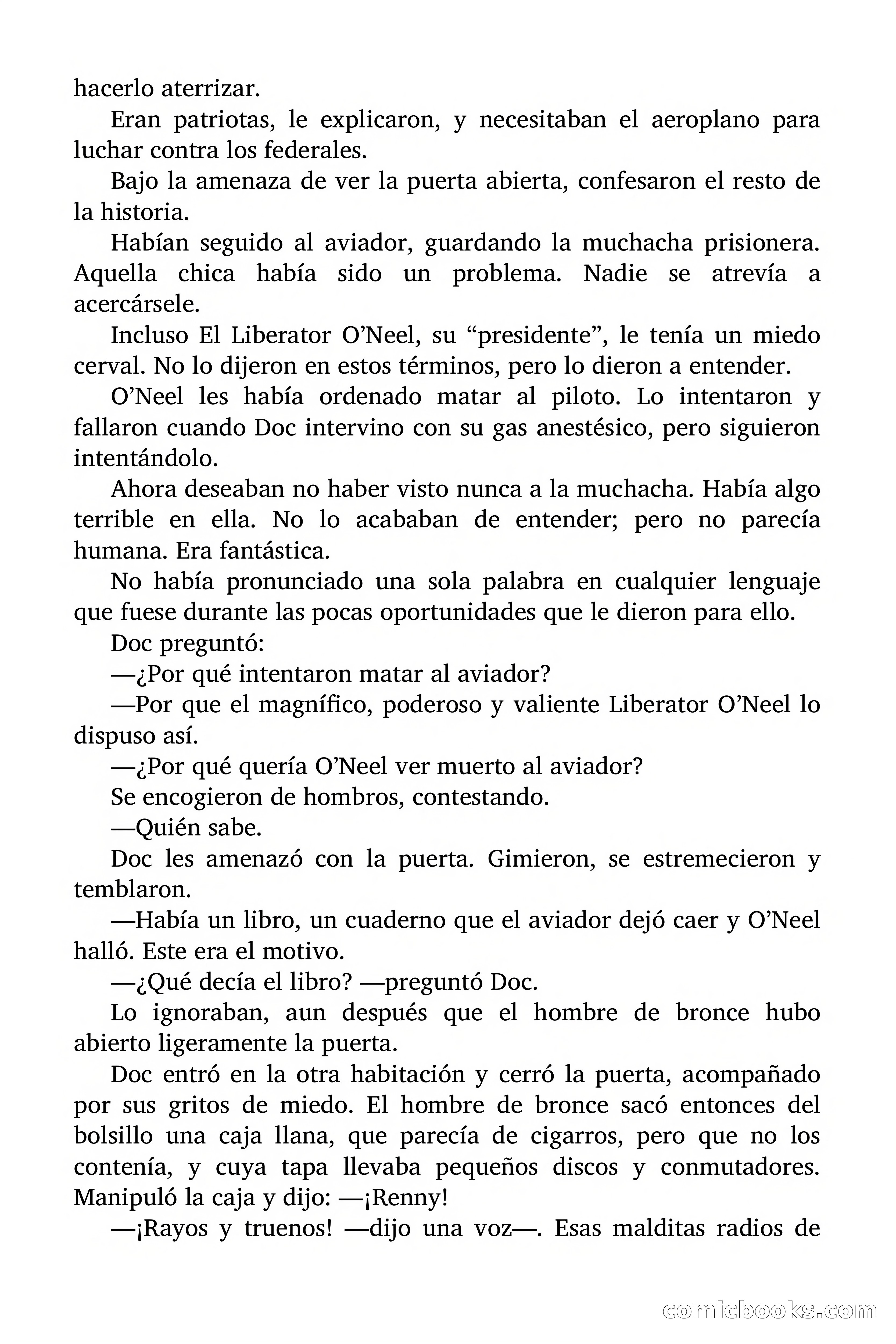 Doc Savage: El secreto de Klantic — page 46 of 140