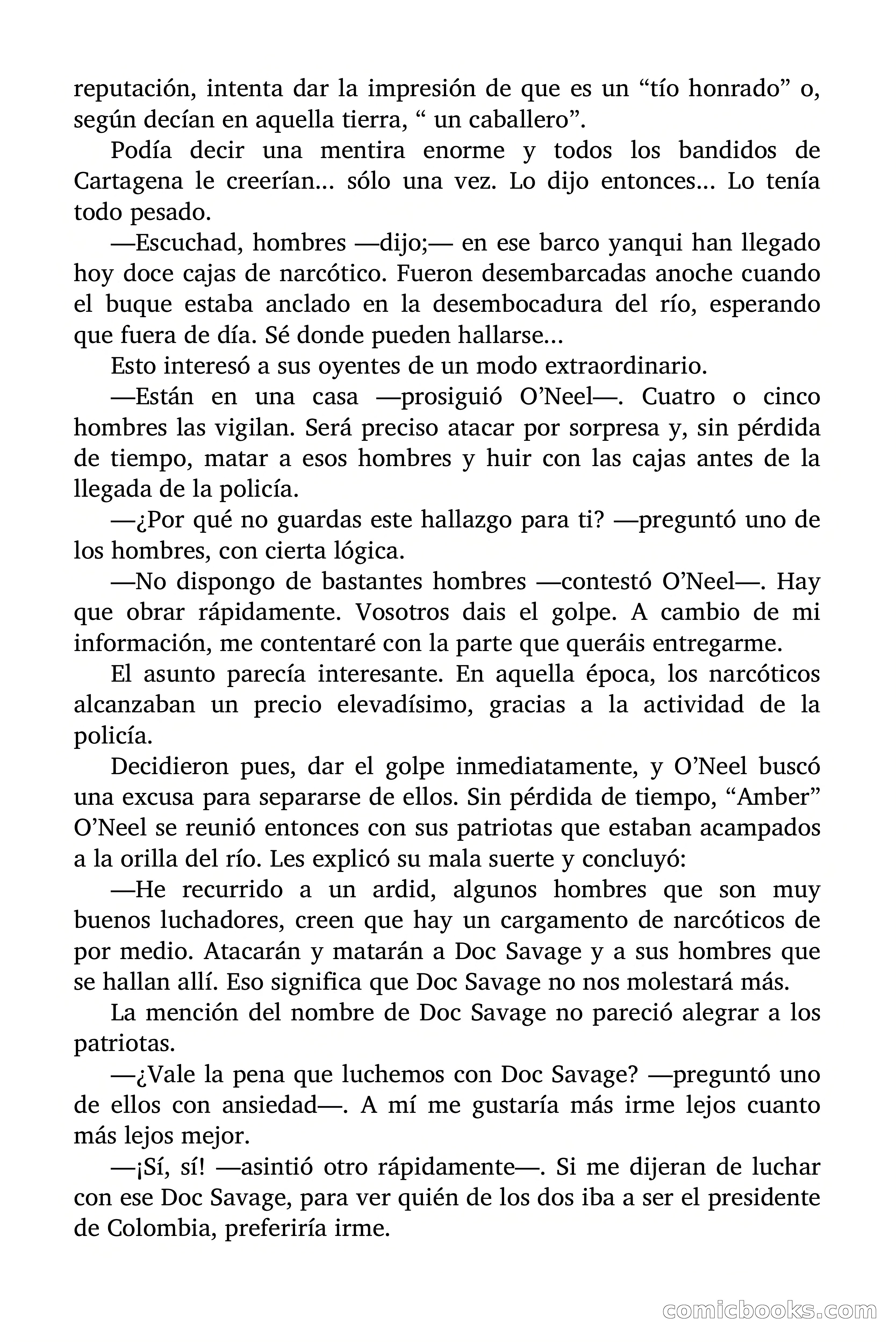 Doc Savage: El secreto de Klantic — page 50 of 140