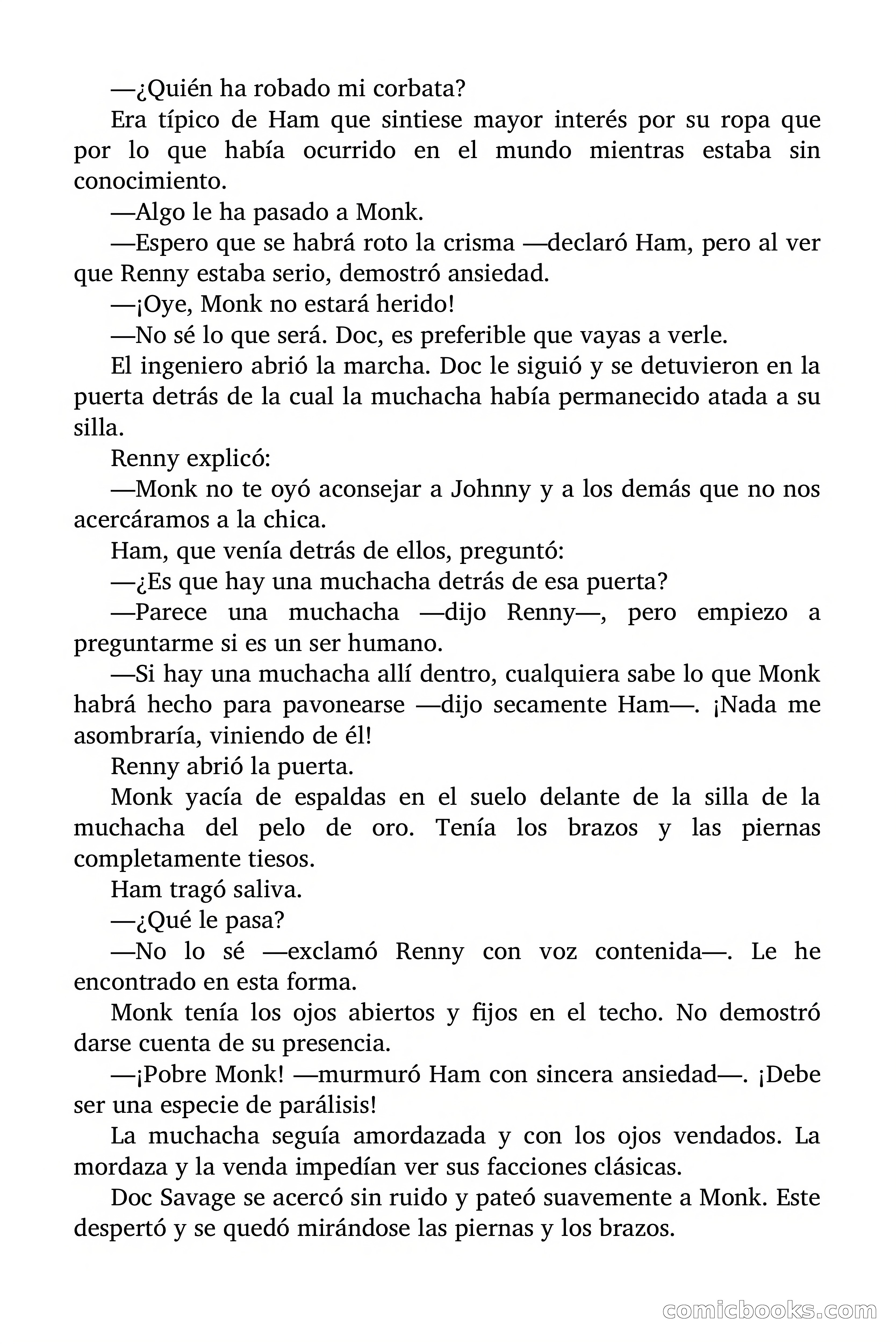 Doc Savage: El secreto de Klantic — page 54 of 140