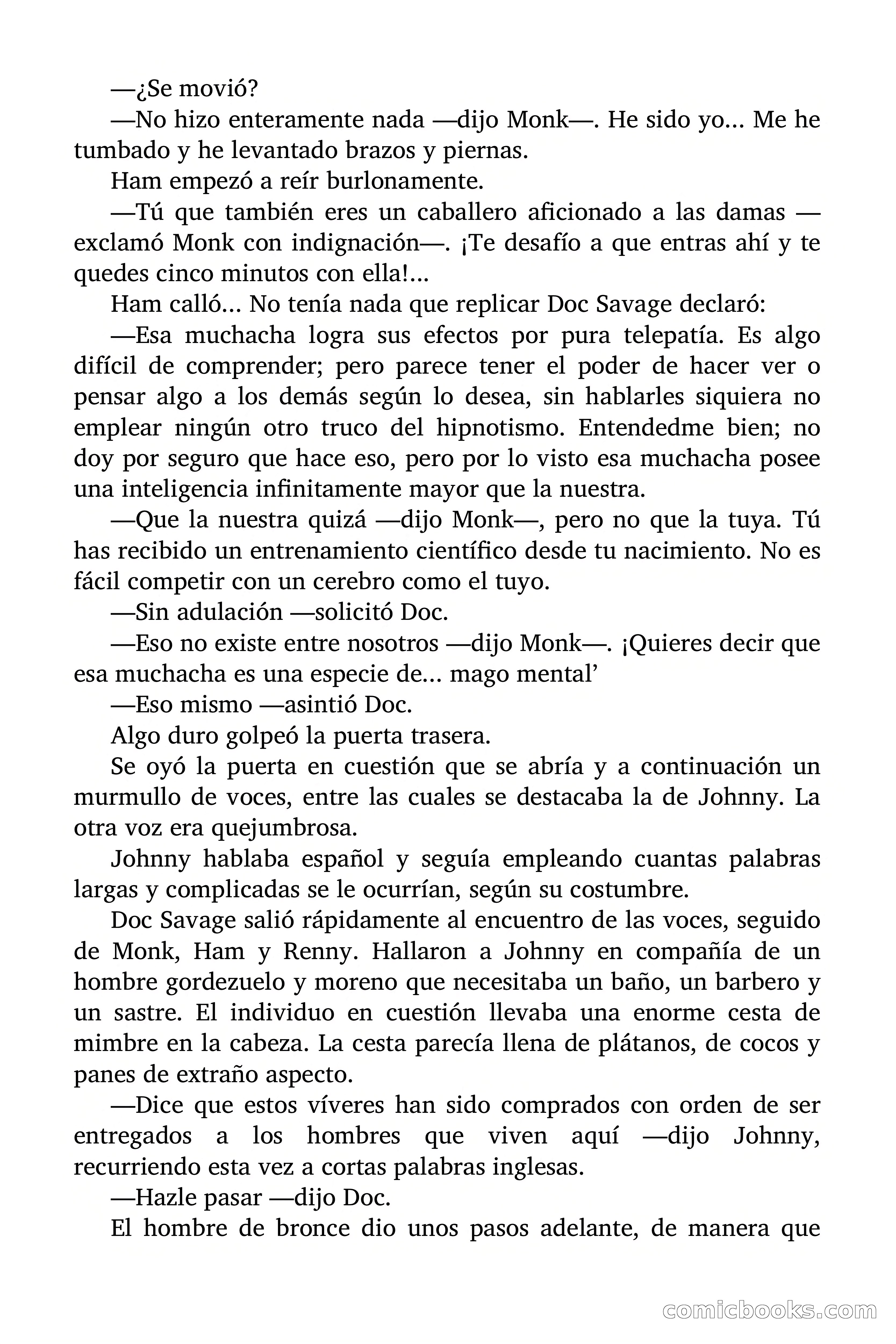 Doc Savage: El secreto de Klantic — page 56 of 140