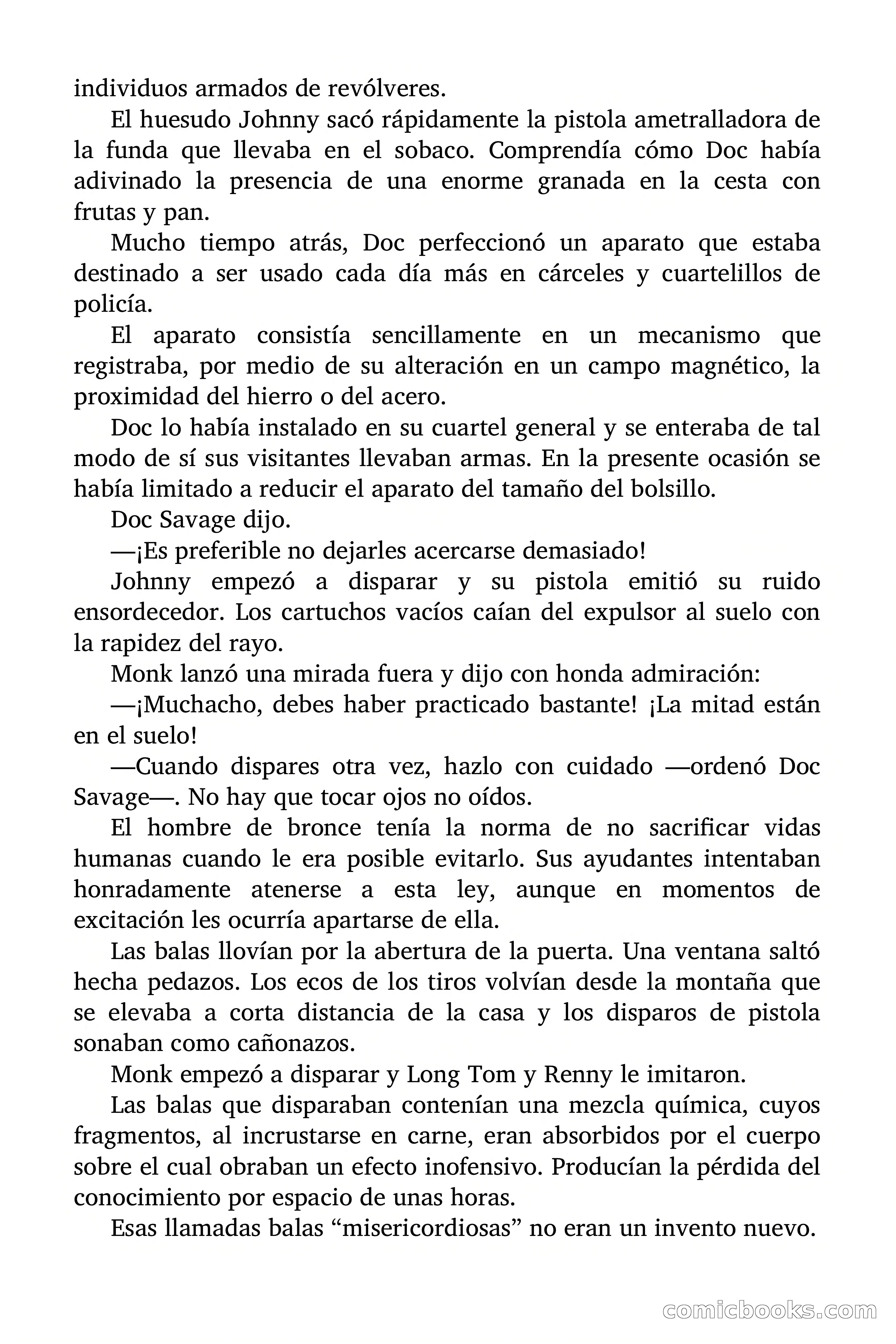 Doc Savage: El secreto de Klantic — page 58 of 140