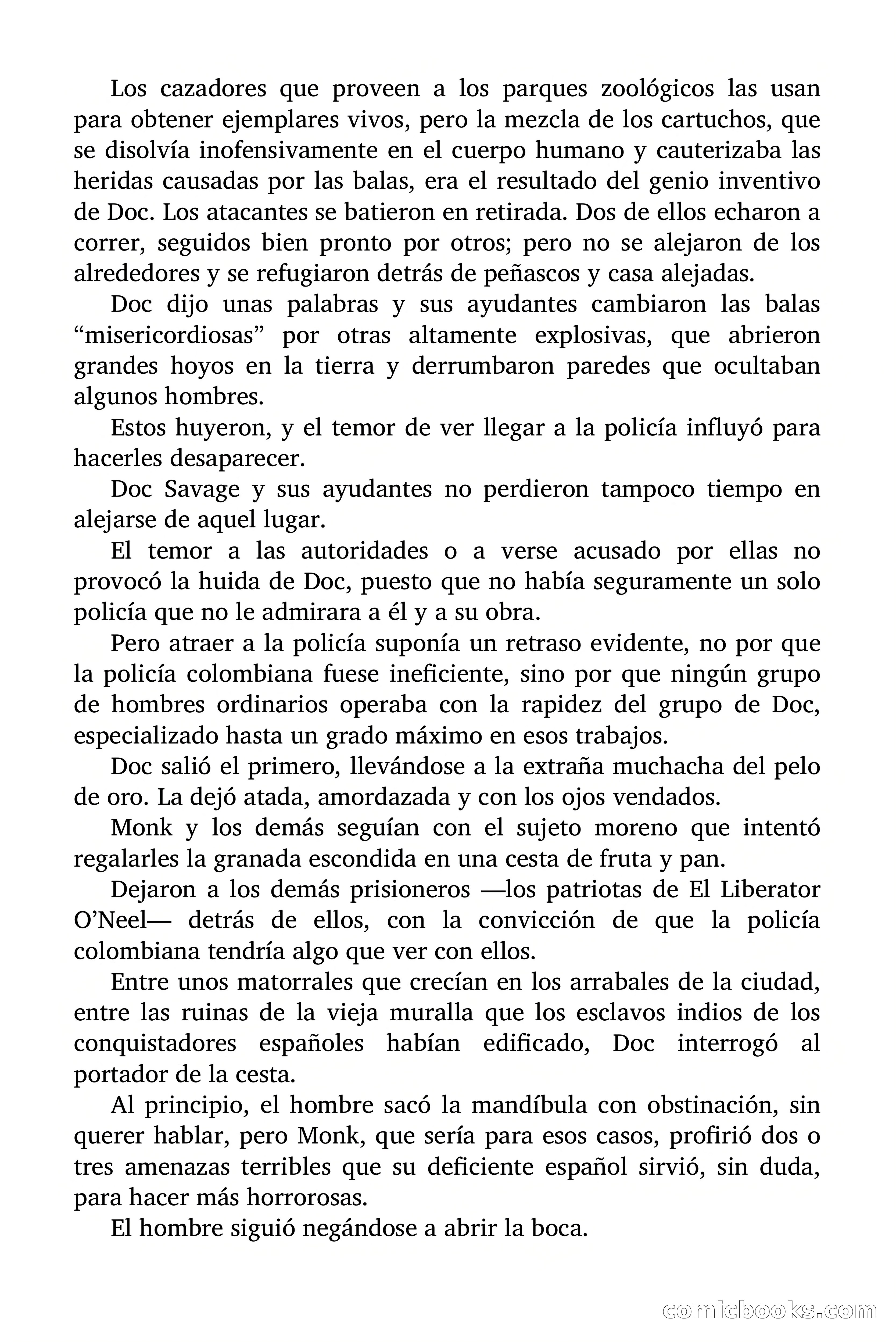 Doc Savage: El secreto de Klantic — page 59 of 140