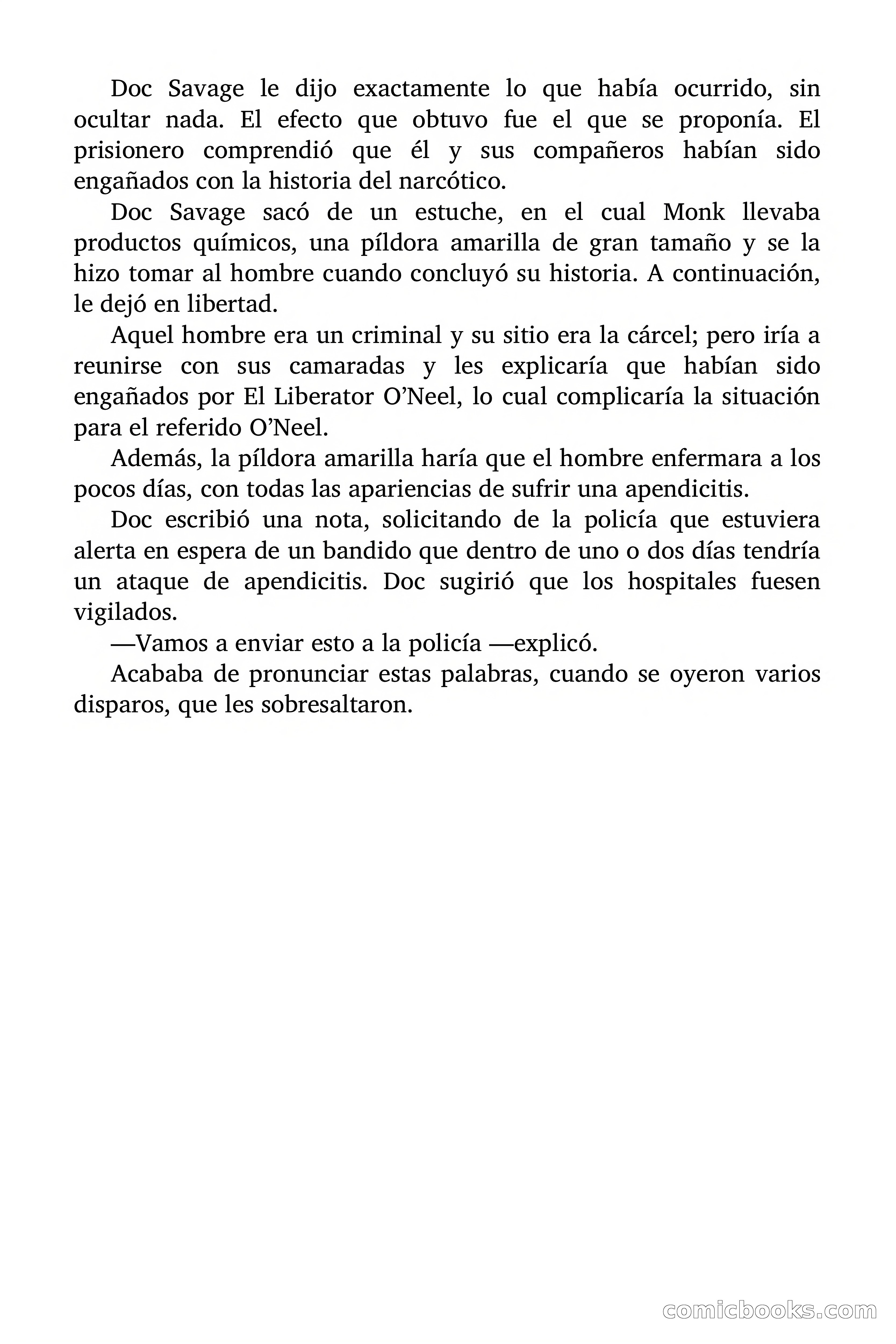 Doc Savage: El secreto de Klantic — page 60 of 140