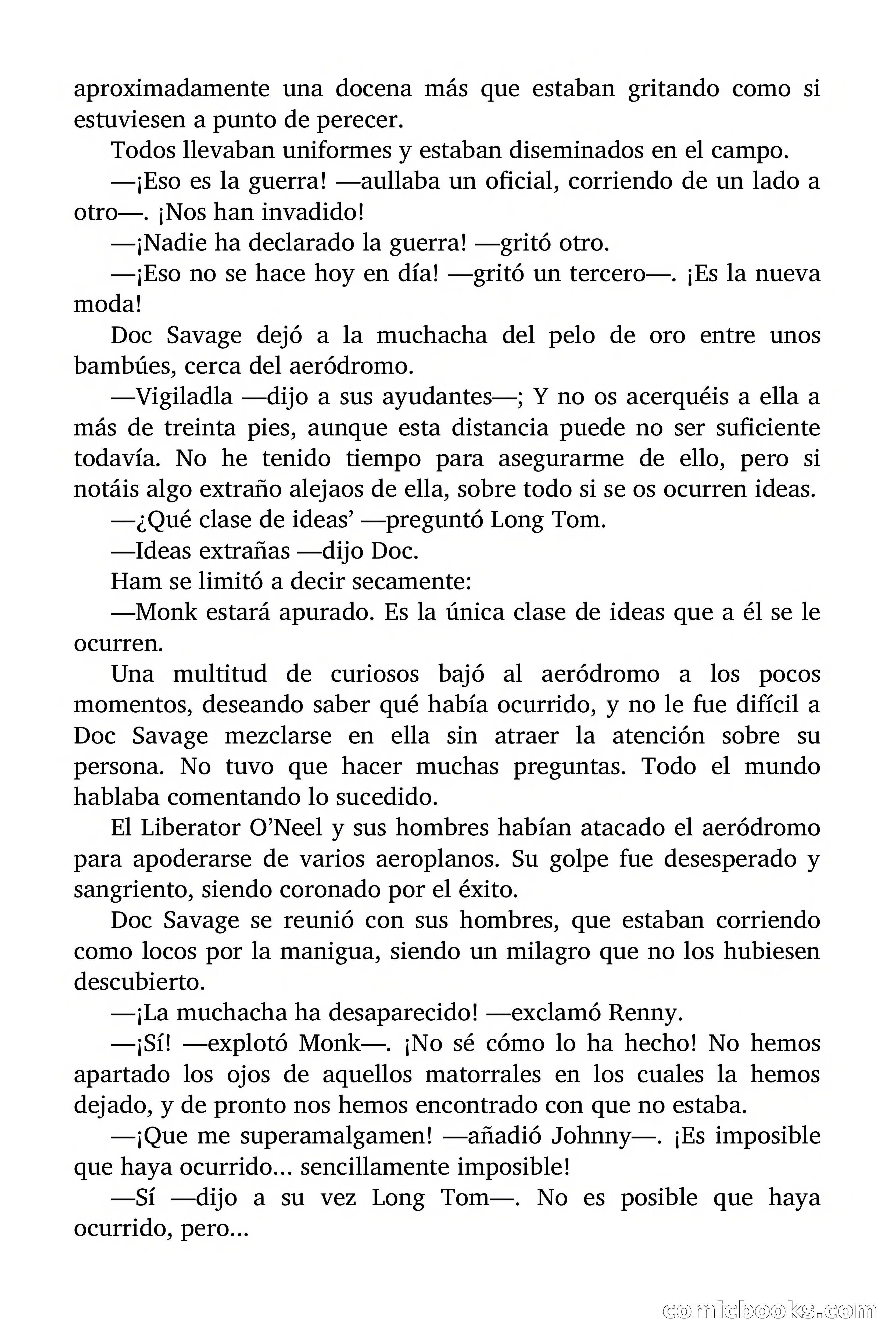 Doc Savage: El secreto de Klantic — page 62 of 140