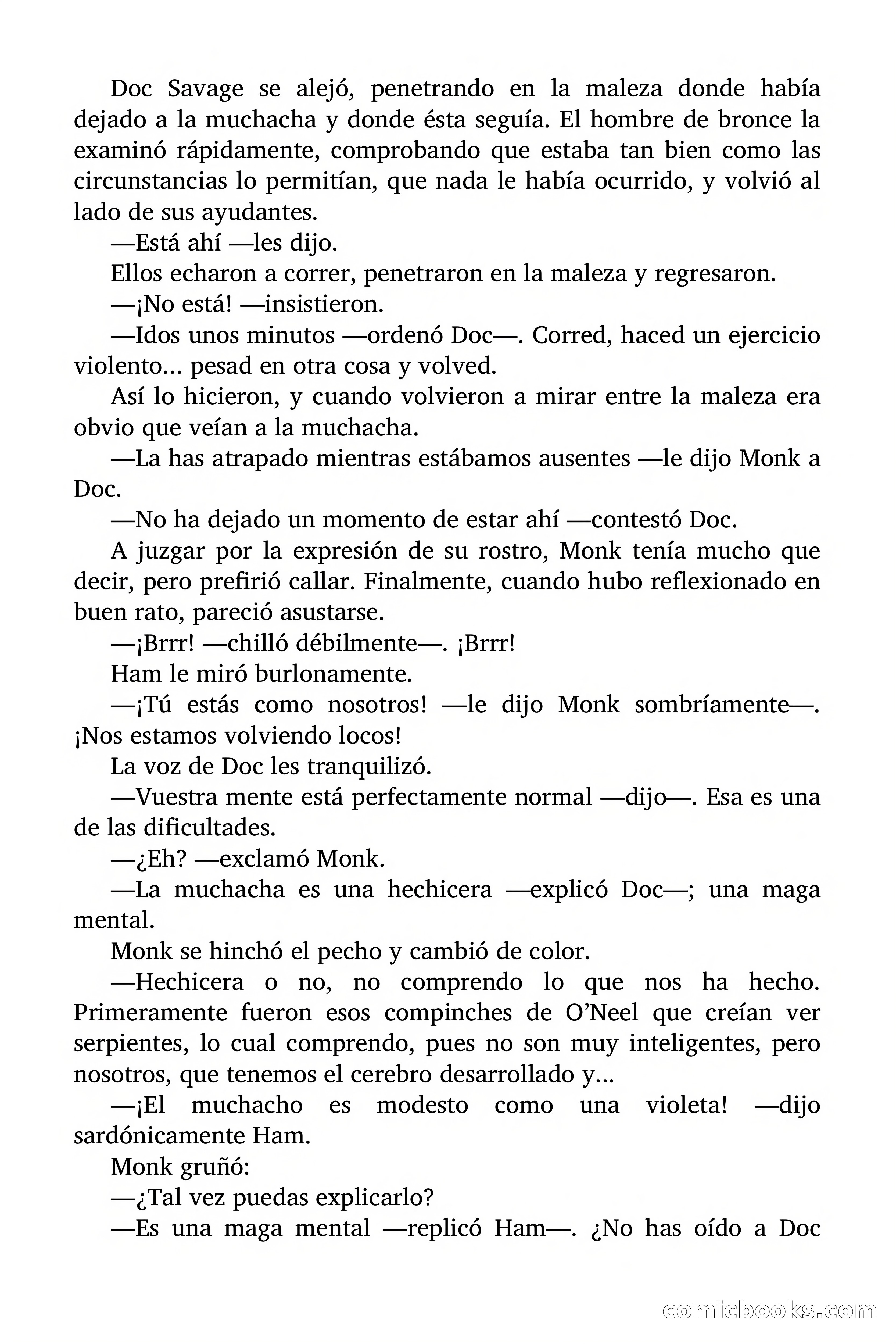 Doc Savage: El secreto de Klantic — page 63 of 140