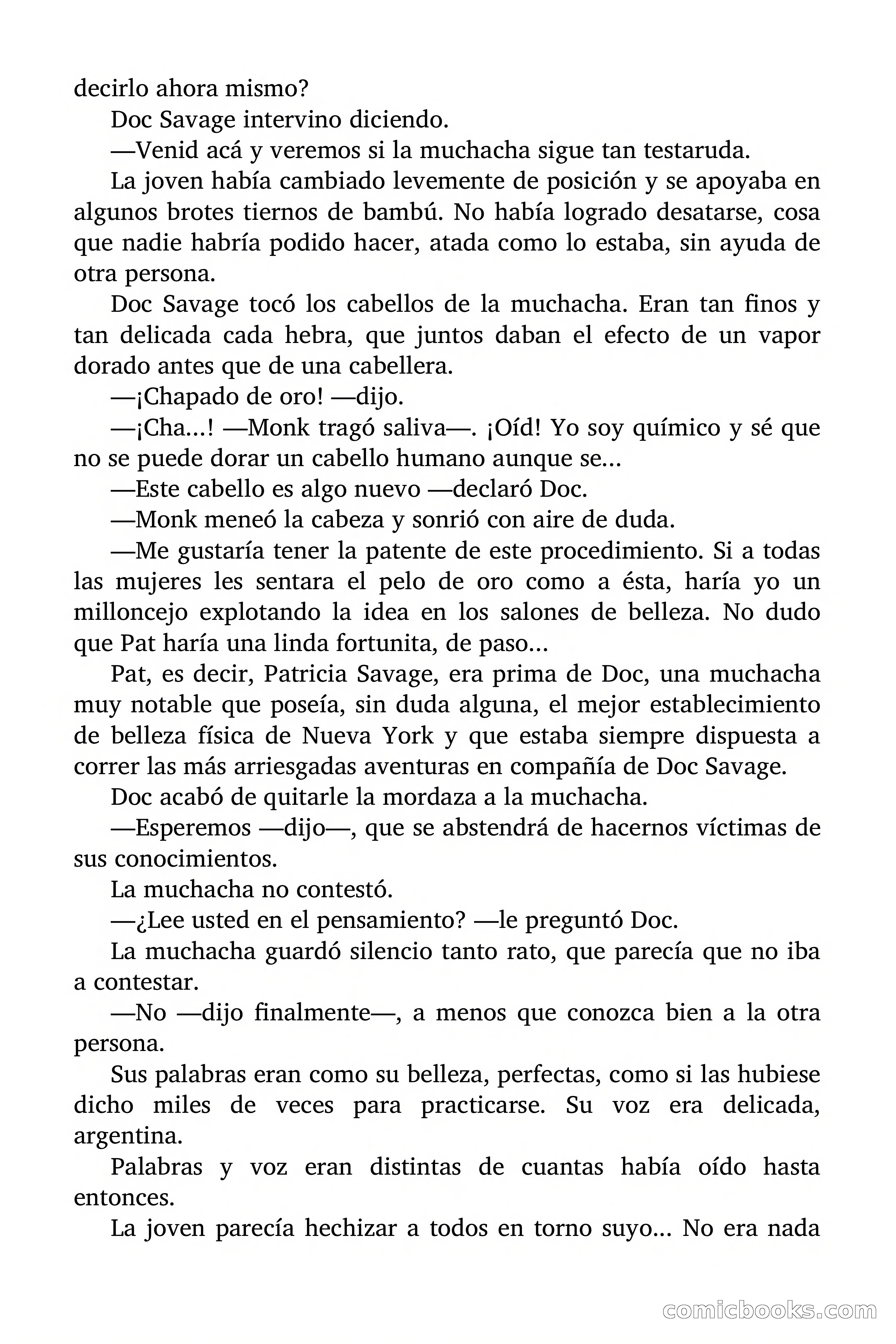 Doc Savage: El secreto de Klantic — page 64 of 140