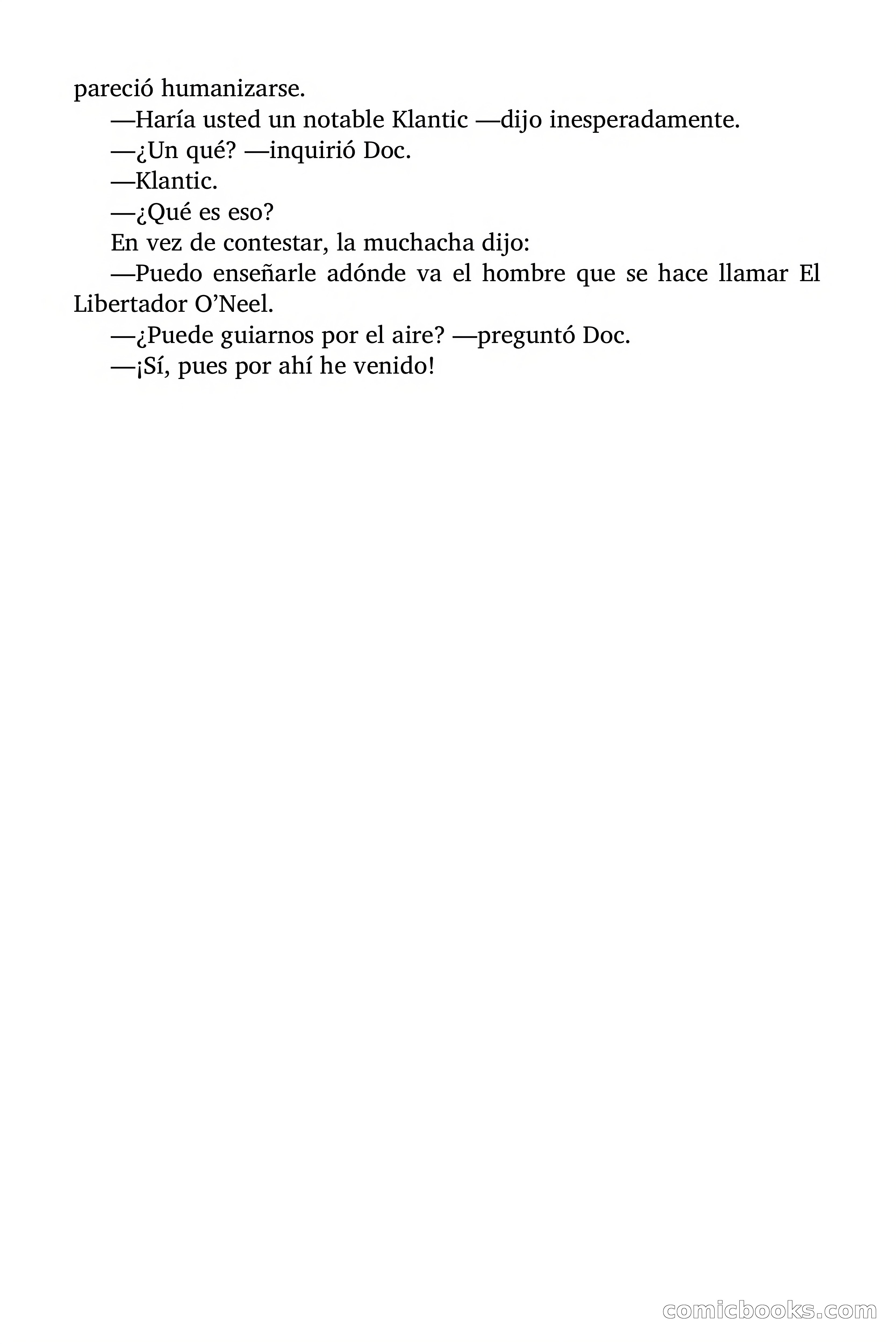 Doc Savage: El secreto de Klantic — page 66 of 140