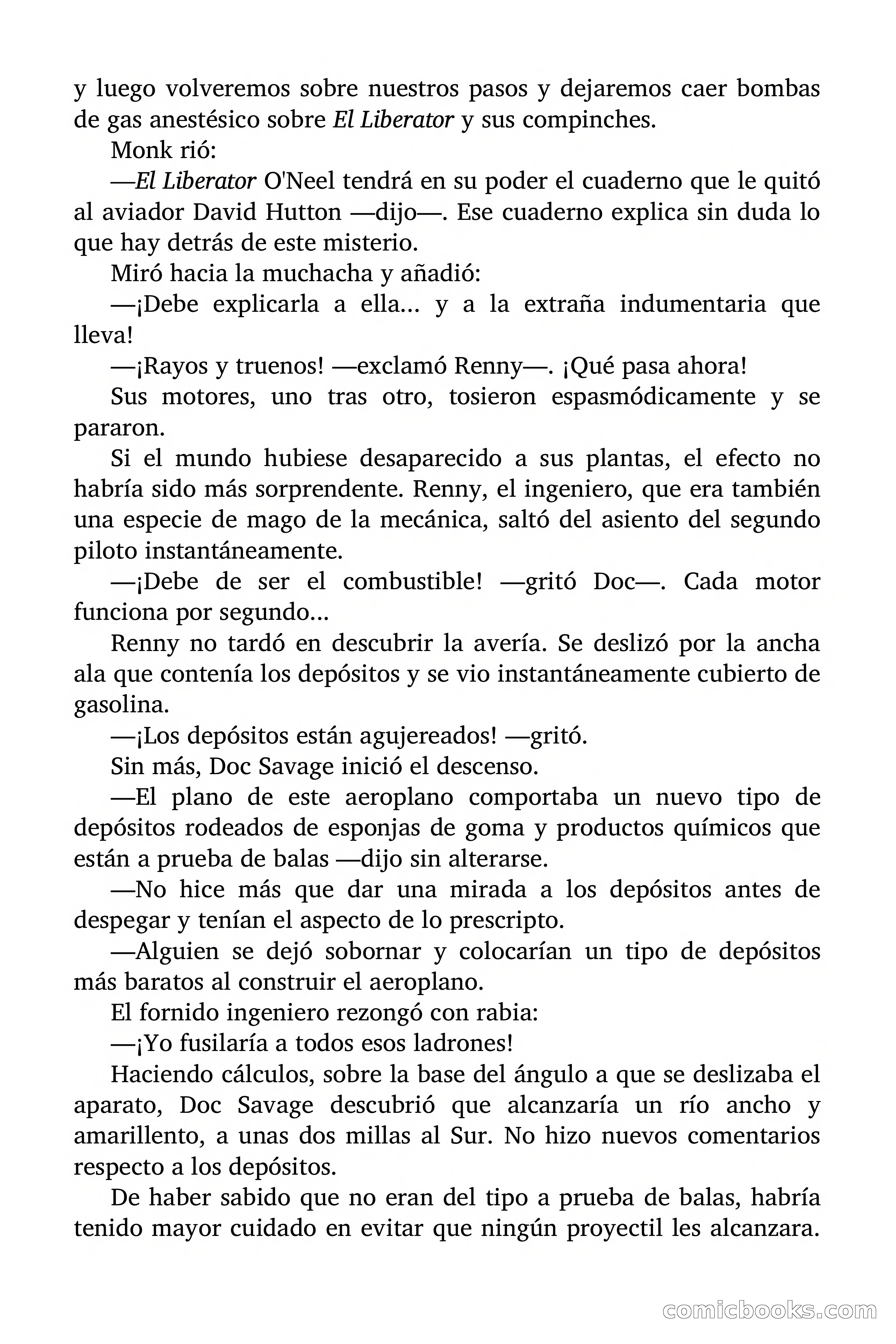 Doc Savage: El secreto de Klantic — page 82 of 140