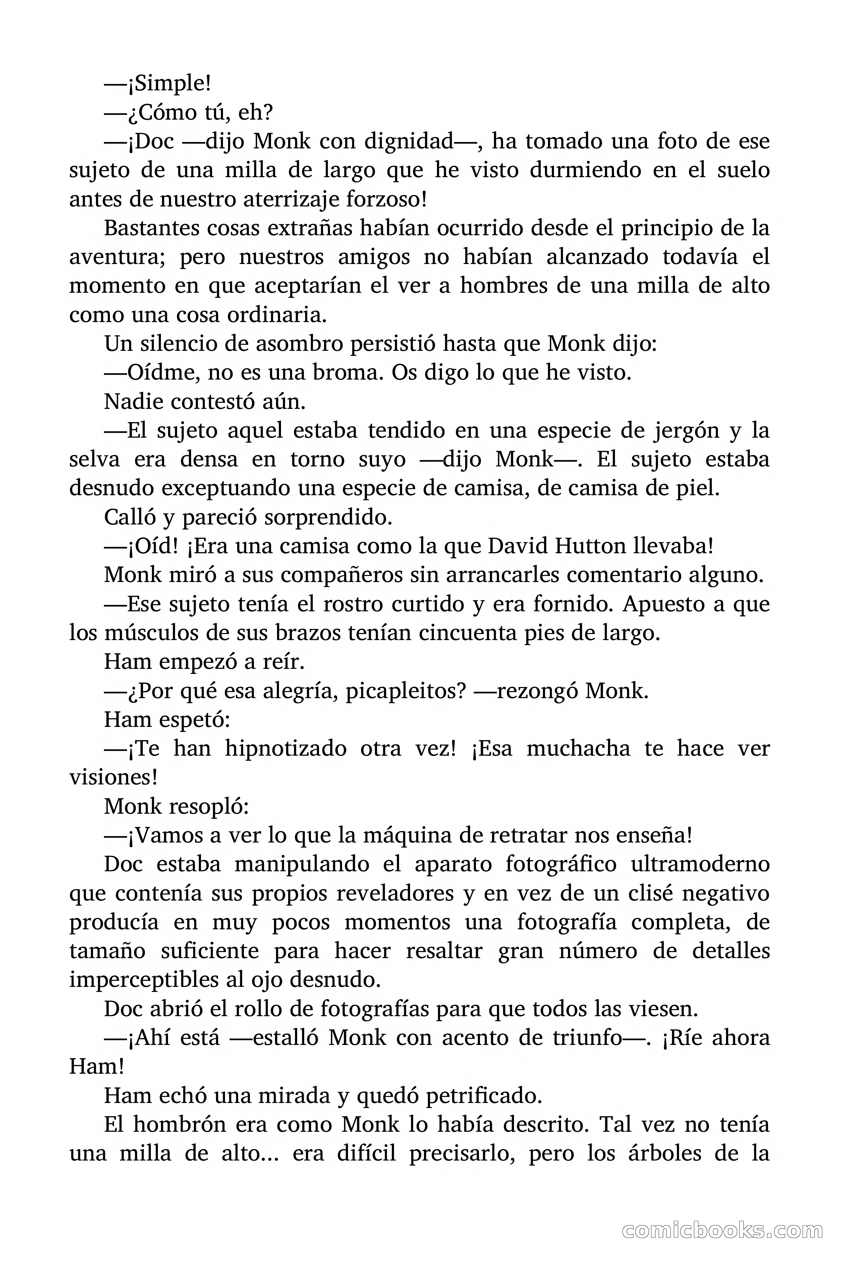 Doc Savage: El secreto de Klantic — page 88 of 140