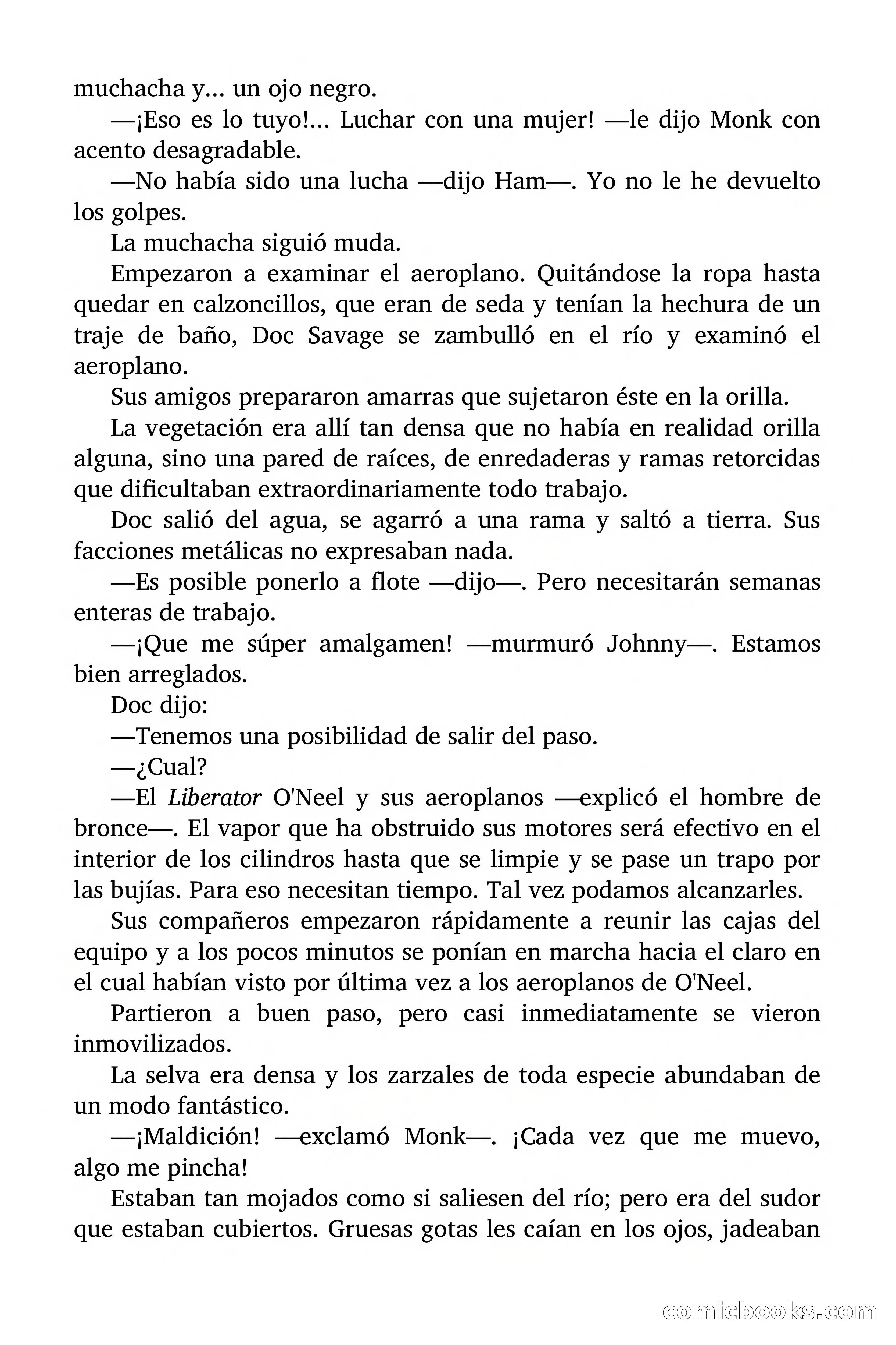 Doc Savage: El secreto de Klantic — page 90 of 140