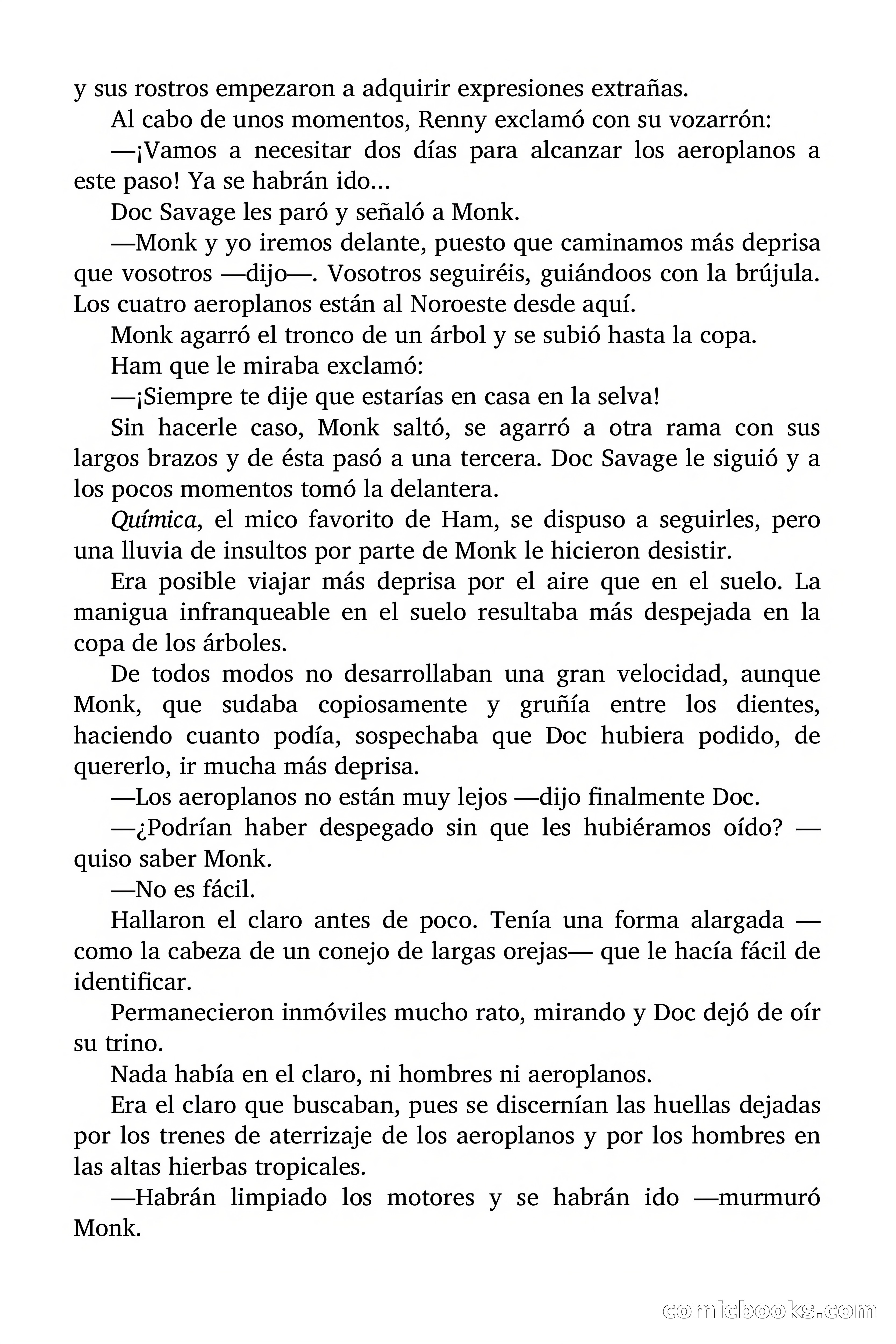 Doc Savage: El secreto de Klantic — page 91 of 140