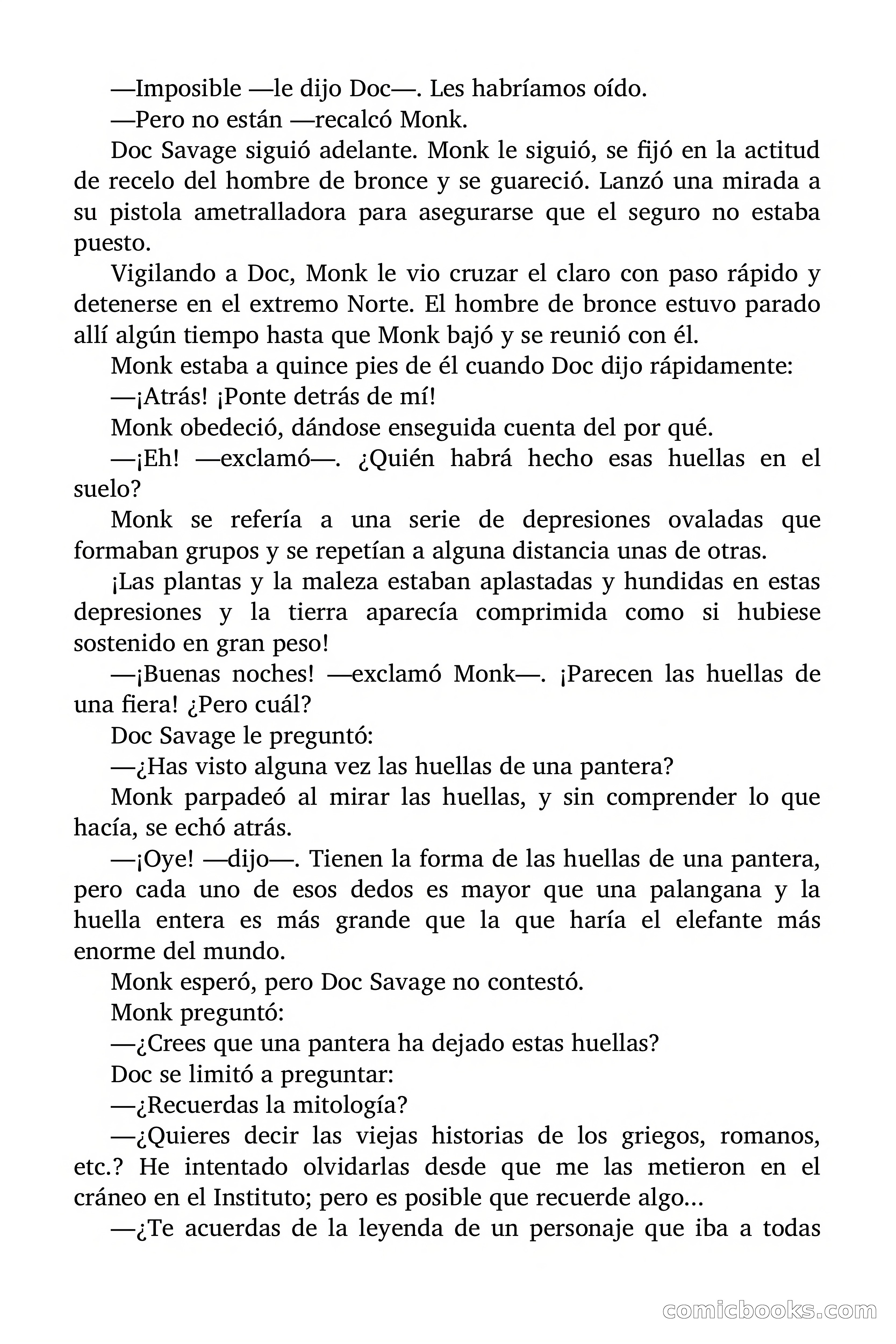 Doc Savage: El secreto de Klantic — page 92 of 140