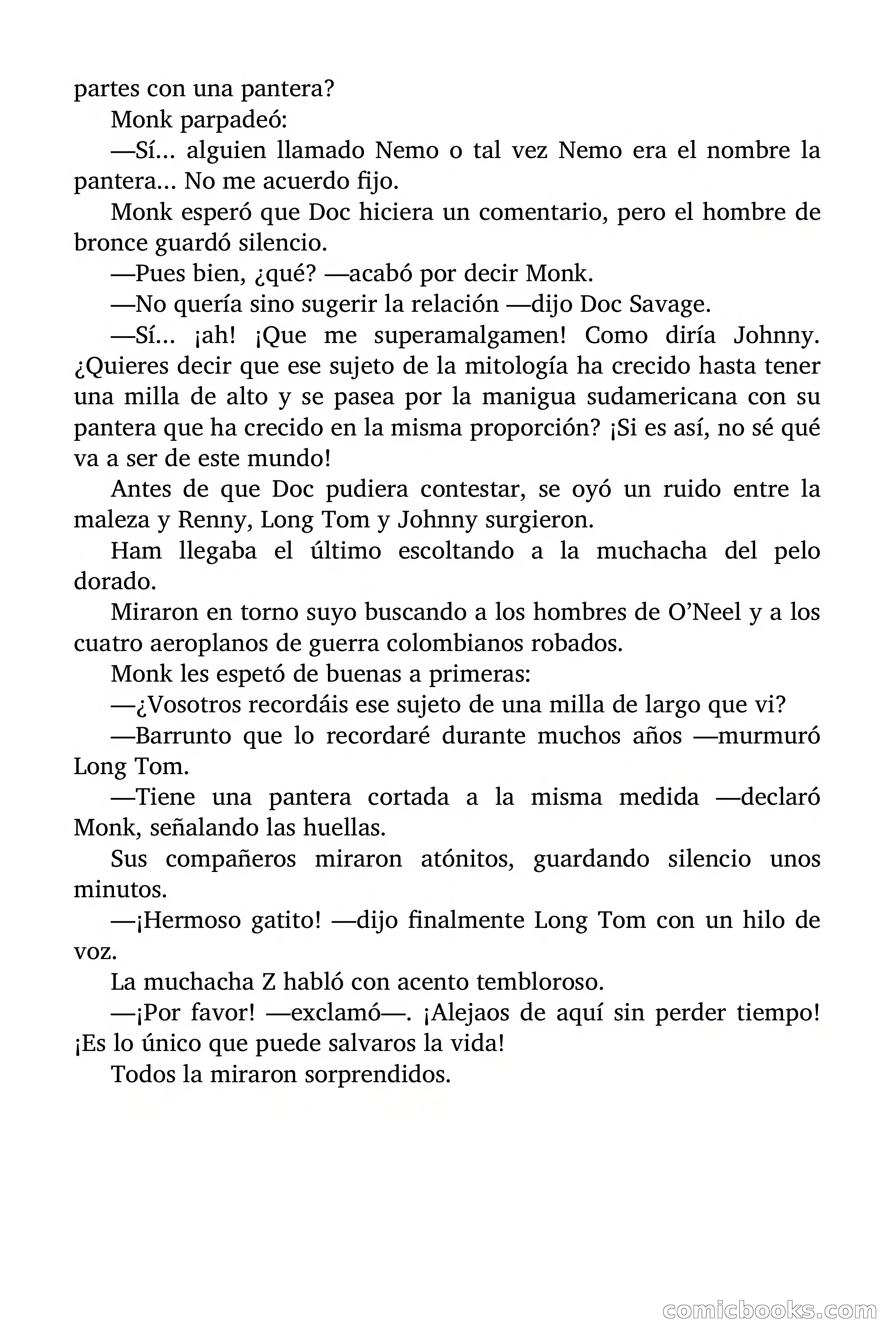 Doc Savage: El secreto de Klantic — page 93 of 140