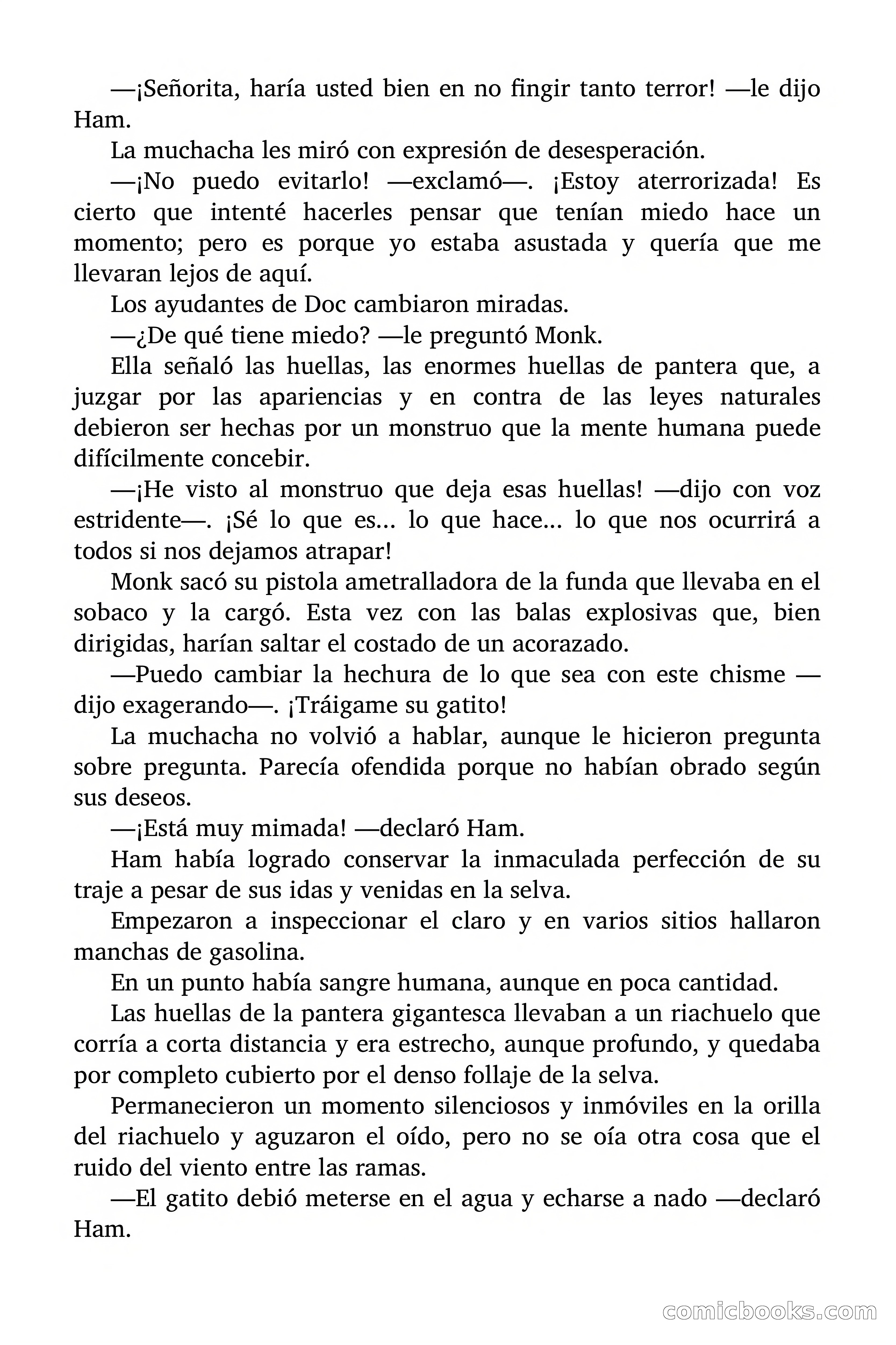 Doc Savage: El secreto de Klantic — page 95 of 140