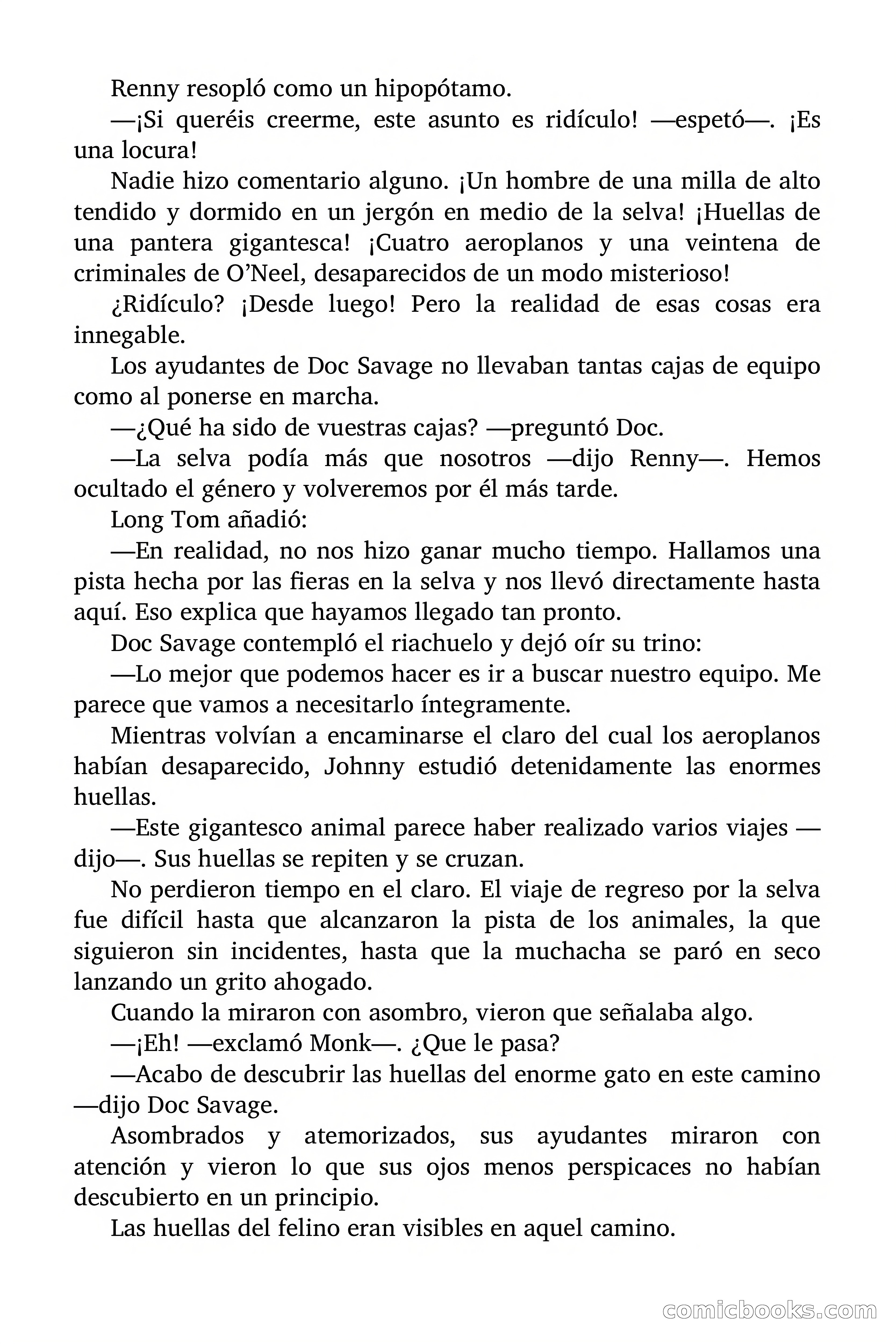 Doc Savage: El secreto de Klantic — page 96 of 140