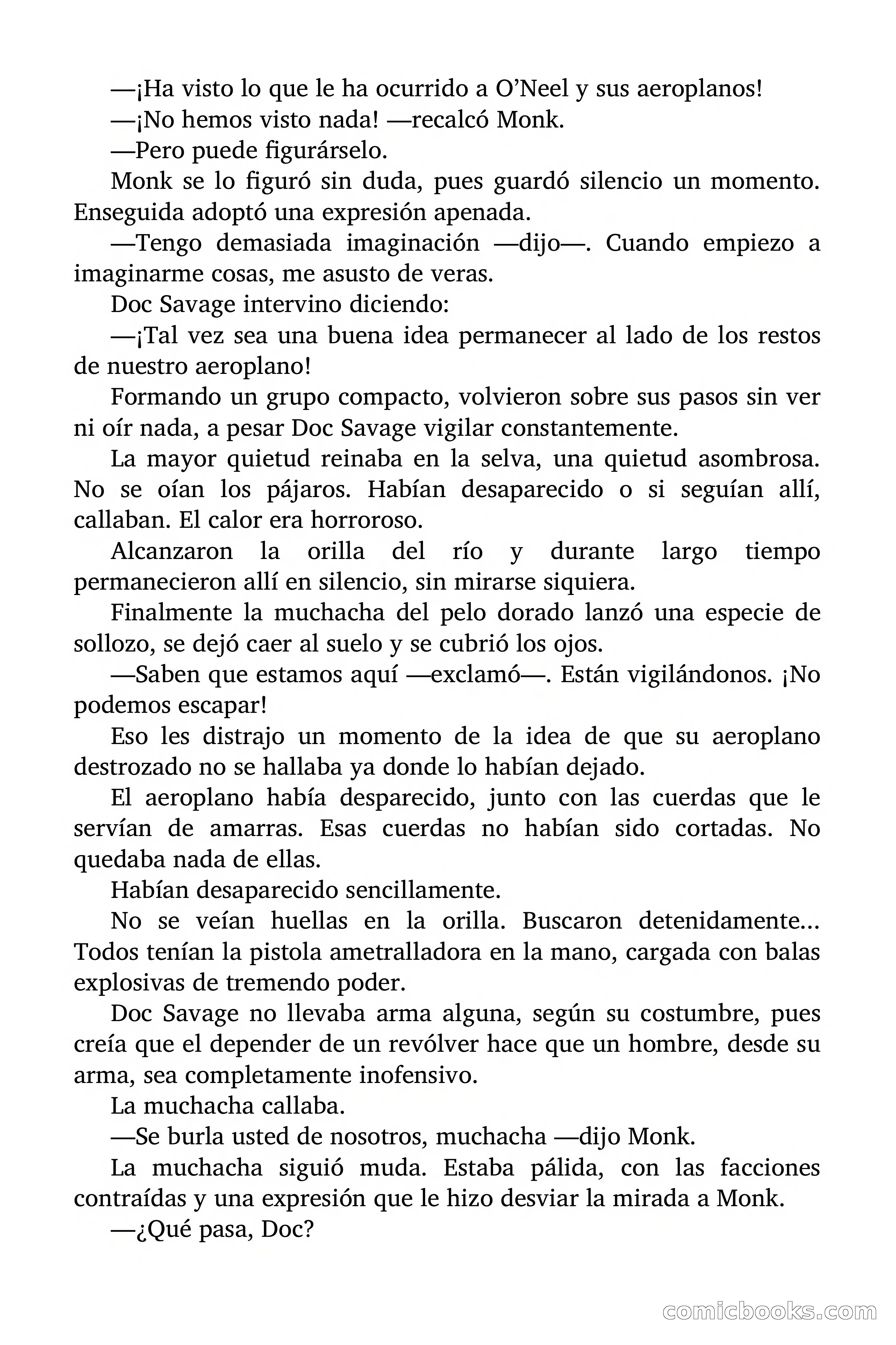 Doc Savage: El secreto de Klantic — page 98 of 140
