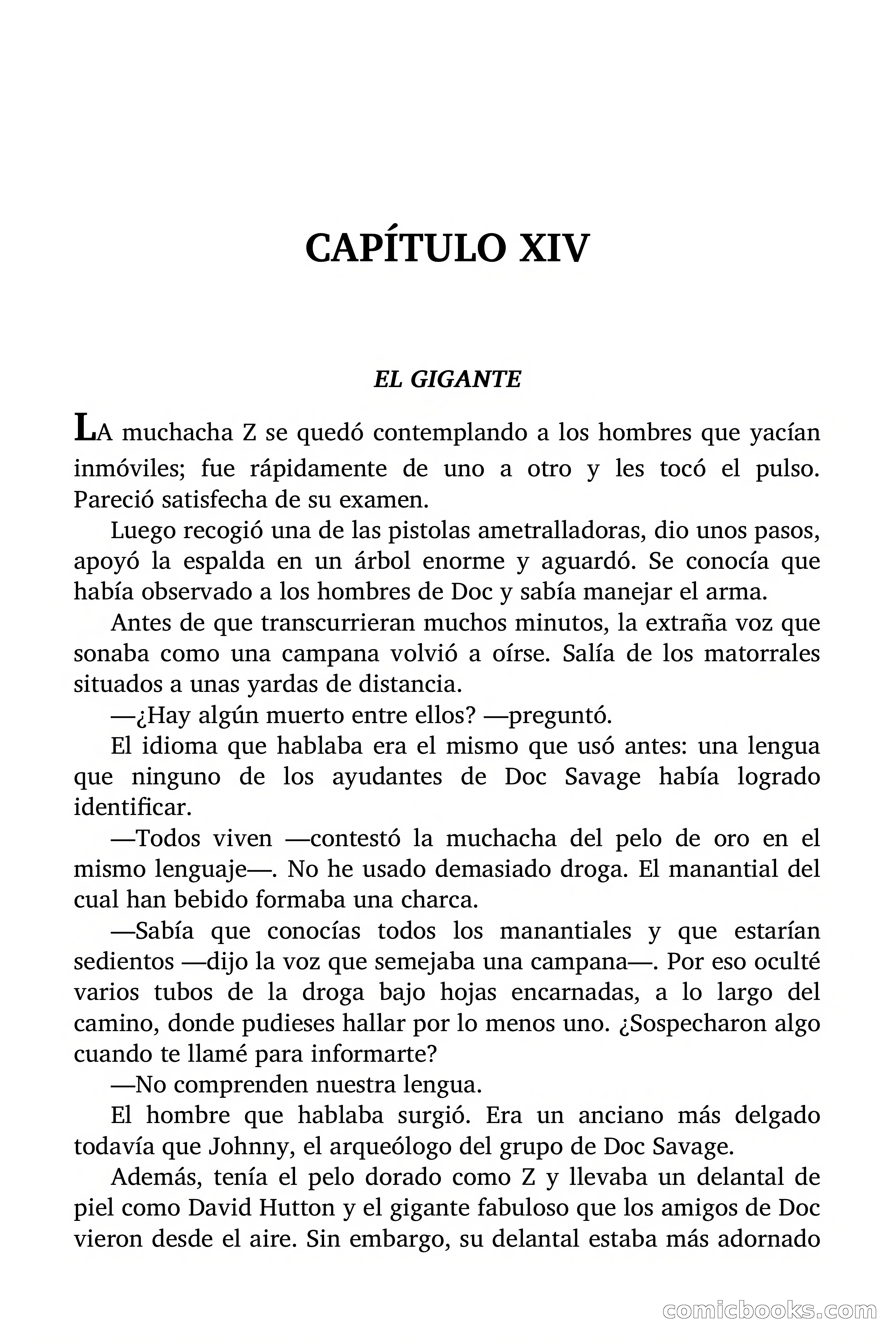 Doc Savage: El secreto de Klantic — page 102 of 140