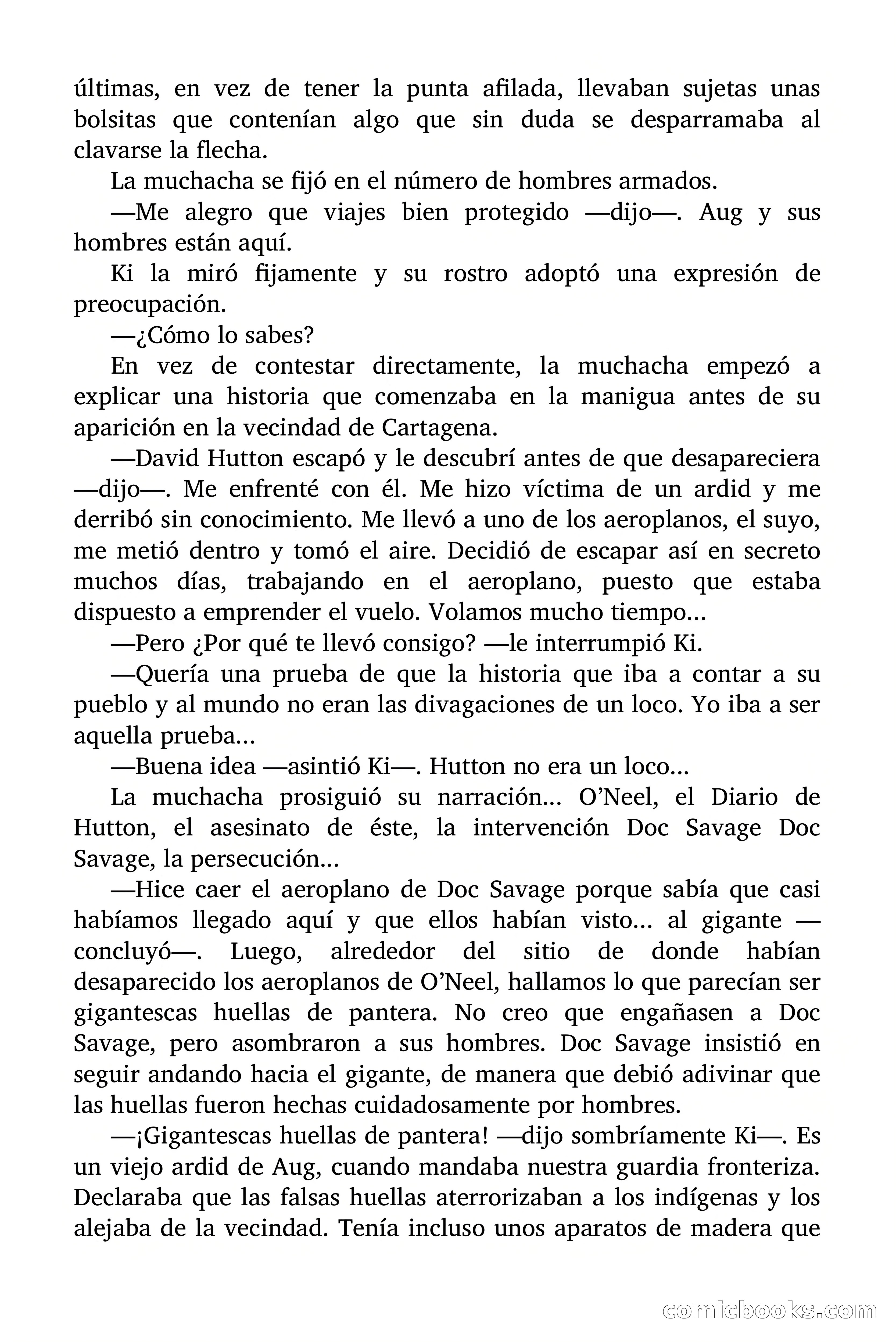 Doc Savage: El secreto de Klantic — page 104 of 140