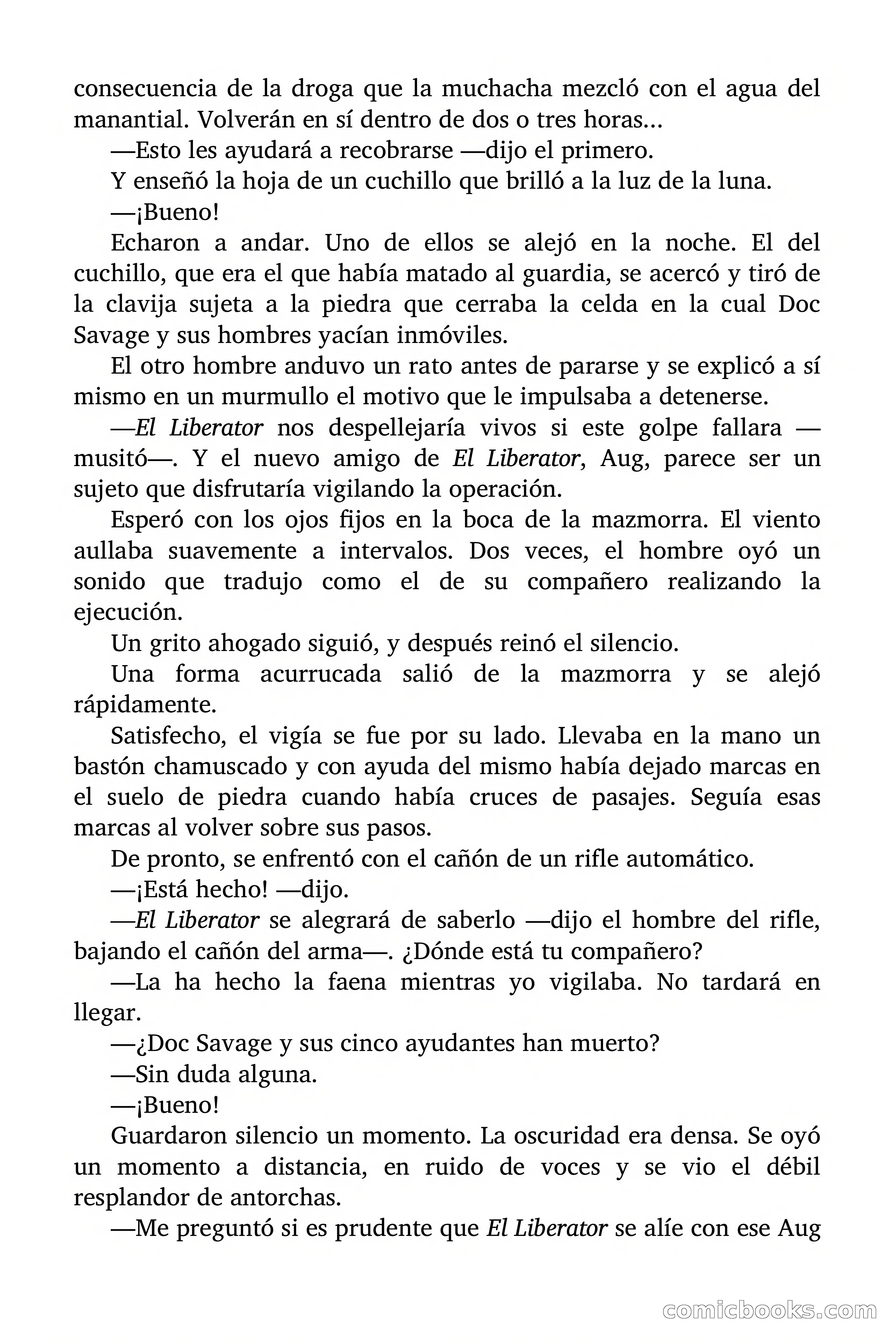 Doc Savage: El secreto de Klantic — page 107 of 140