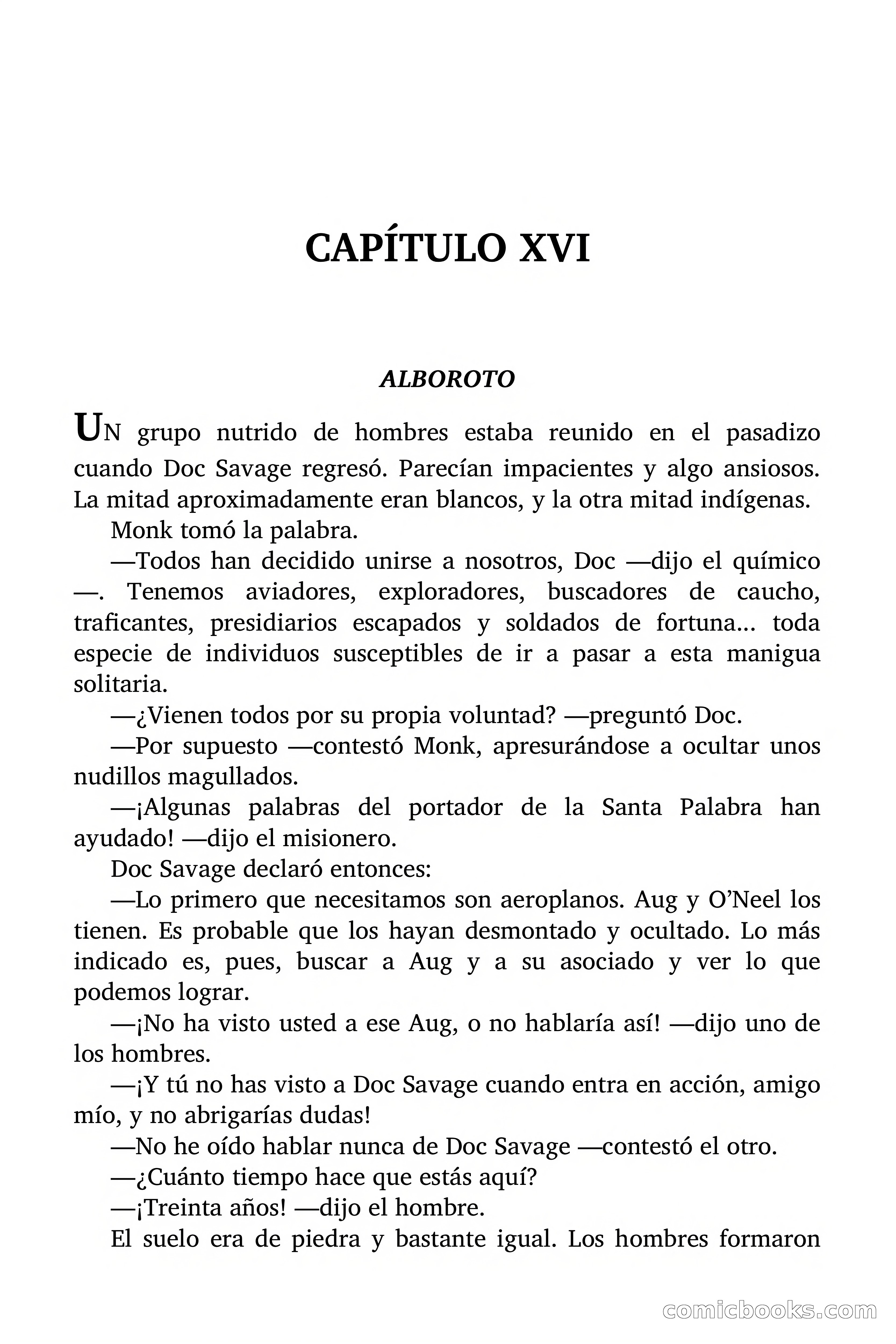 Doc Savage: El secreto de Klantic — page 115 of 140