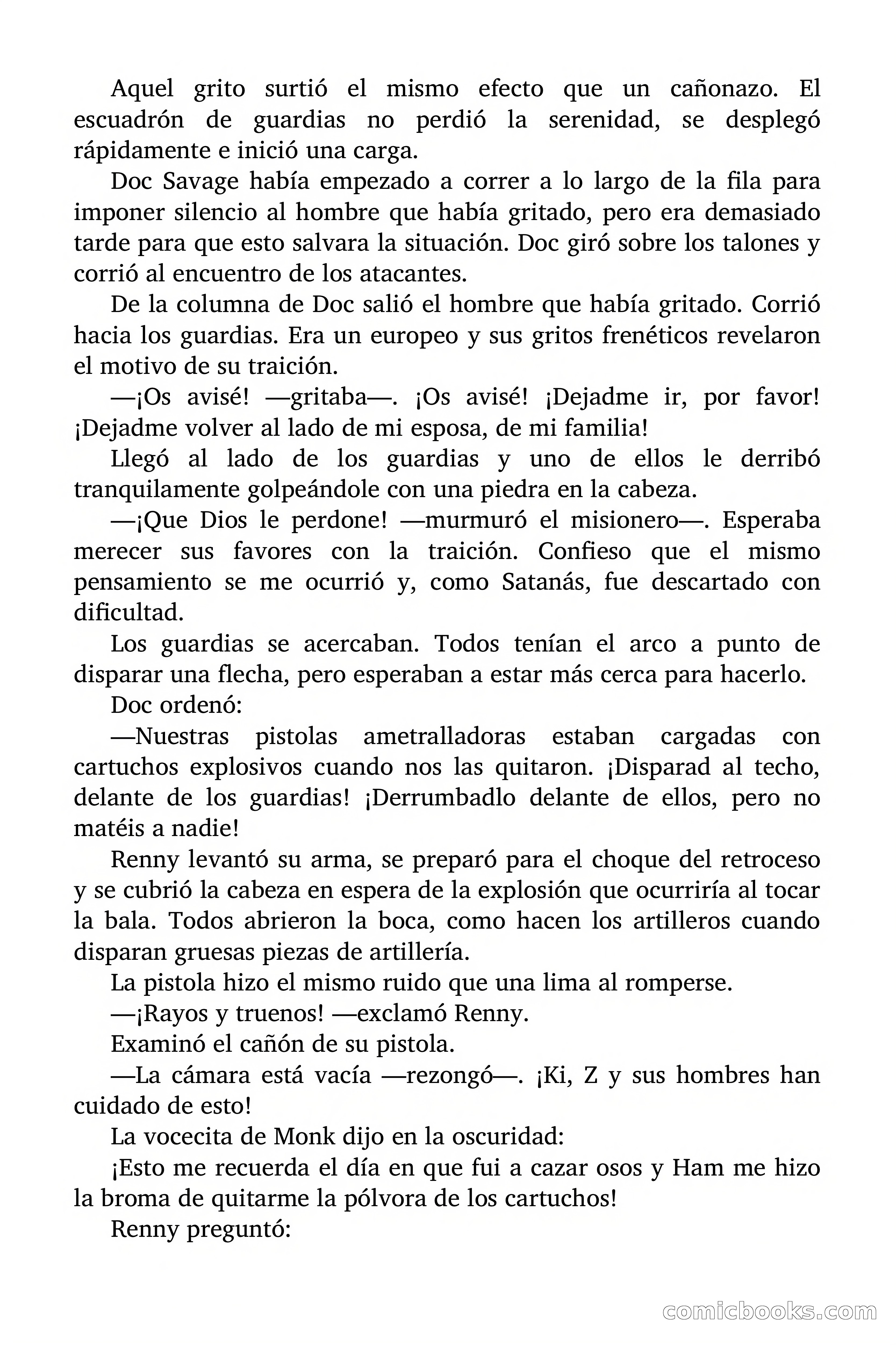 Doc Savage: El secreto de Klantic — page 117 of 140