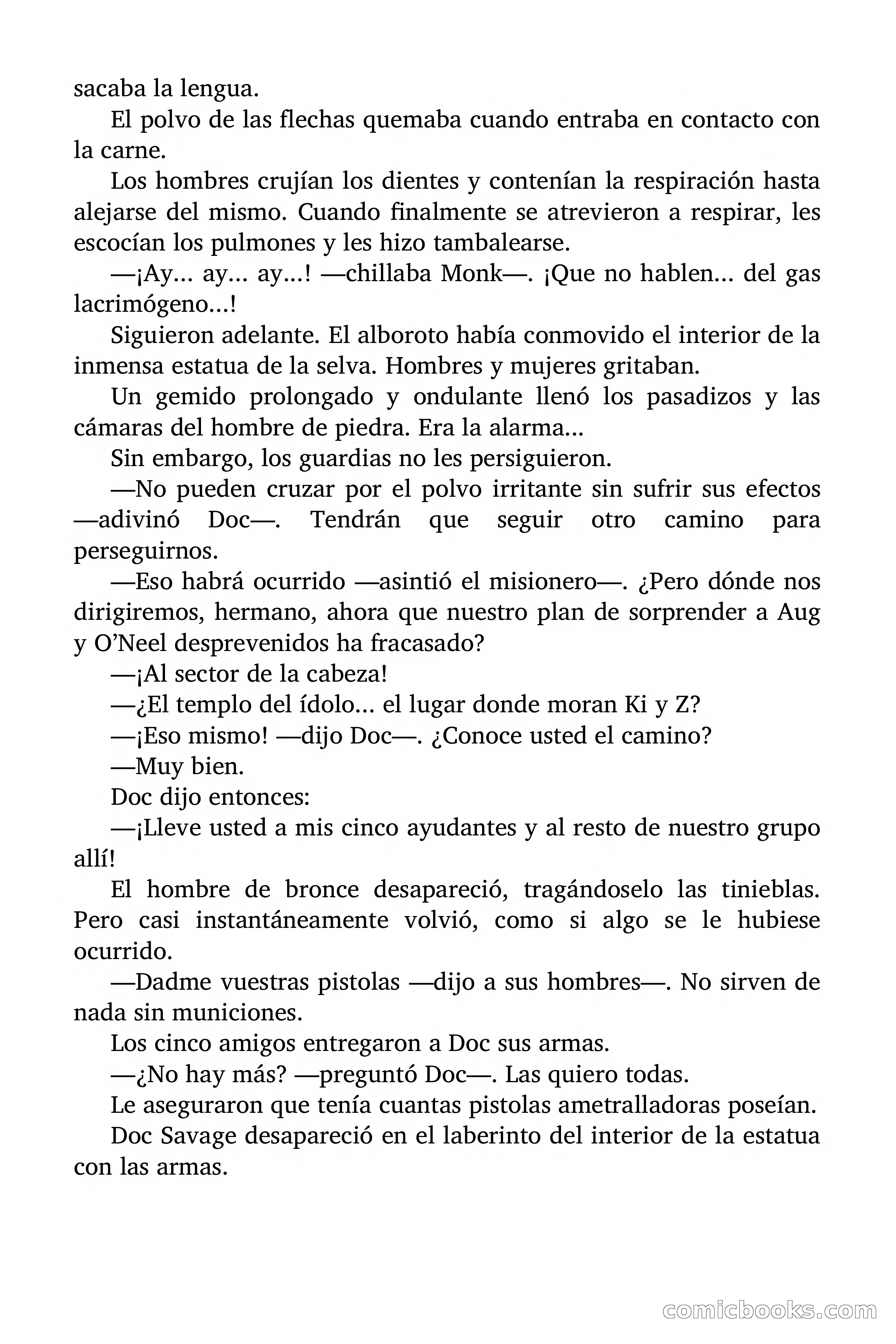 Doc Savage: El secreto de Klantic — page 119 of 140
