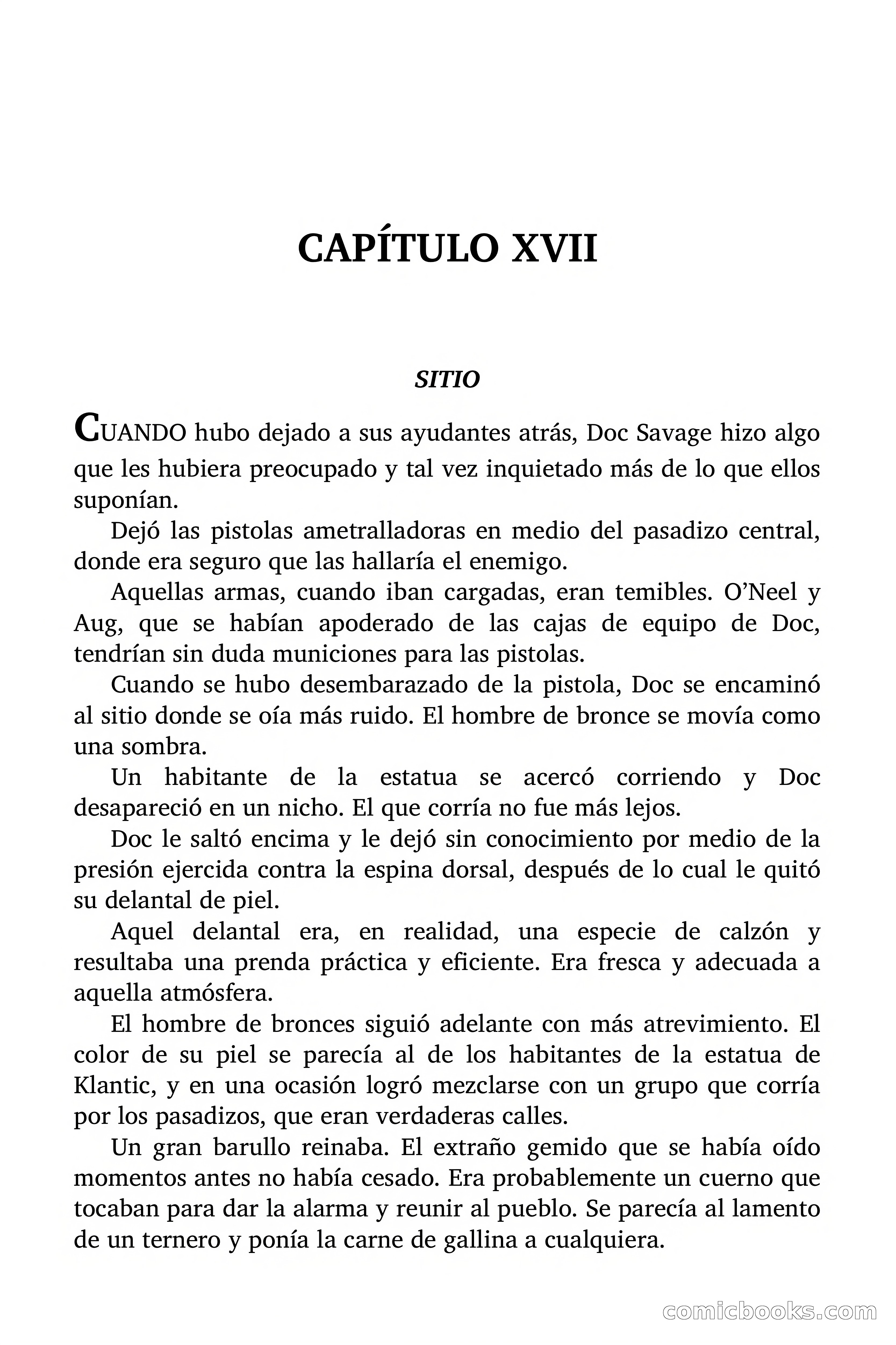 Doc Savage: El secreto de Klantic — page 120 of 140