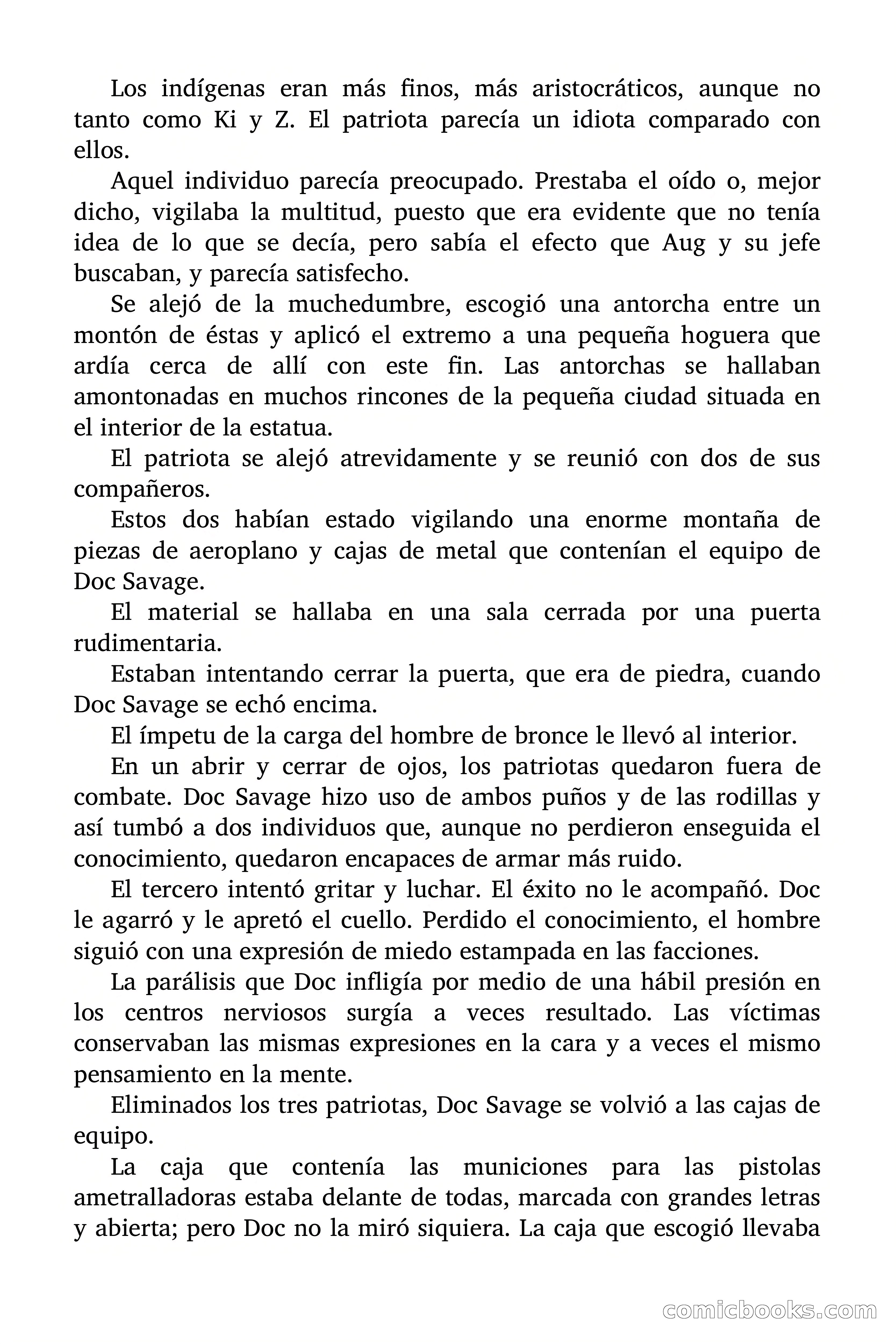Doc Savage: El secreto de Klantic — page 122 of 140