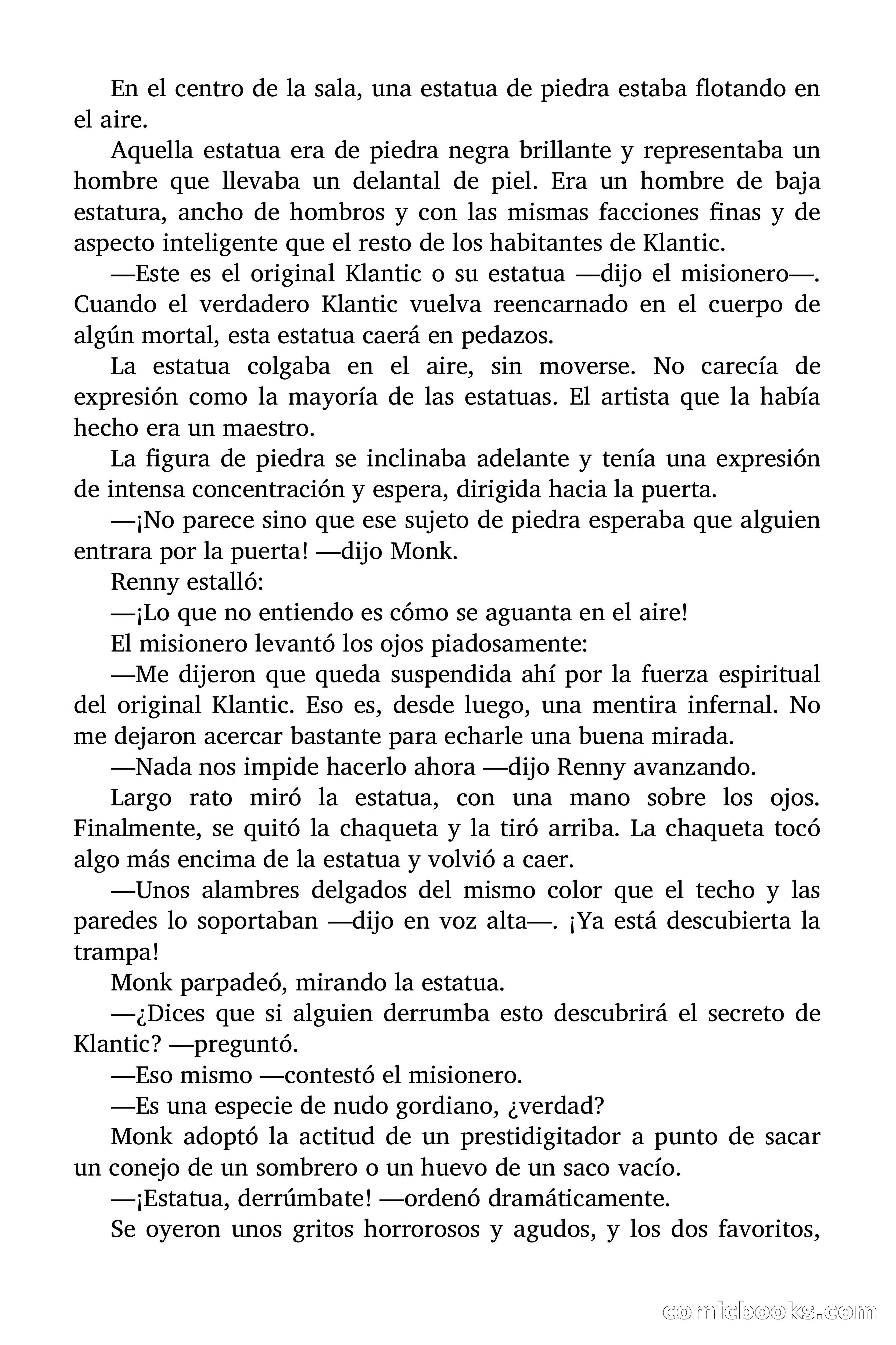 Doc Savage: El secreto de Klantic — page 124 of 140